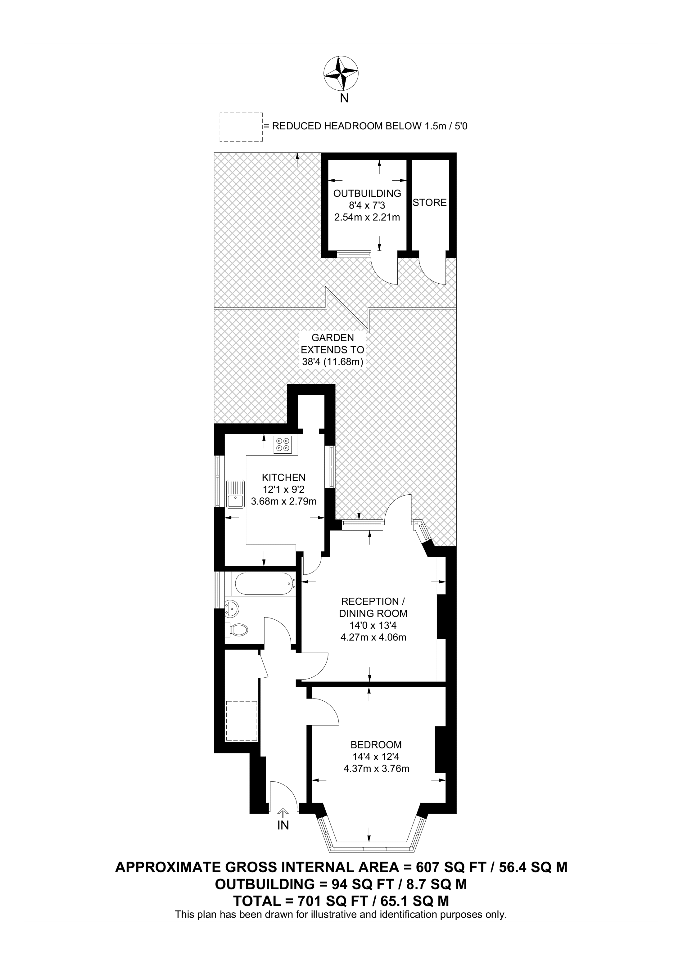 Wells Drive, Kingsbury floorplan