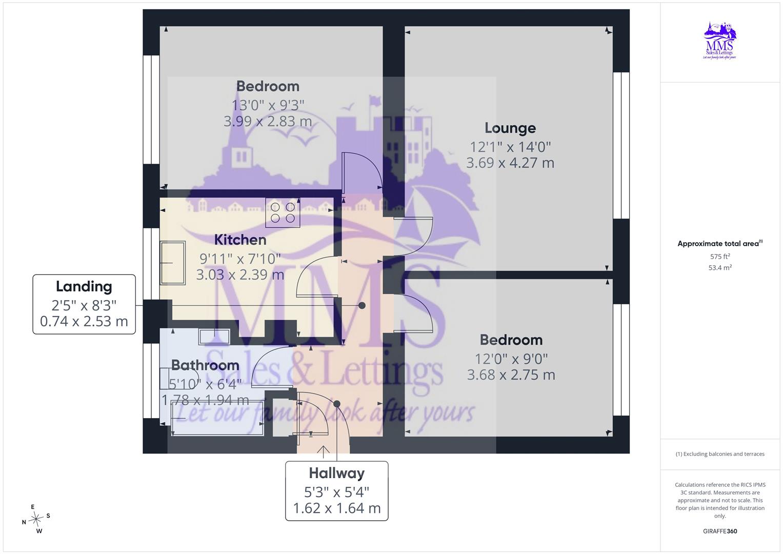 31, Hillside Court, Downside, Strood floorplan