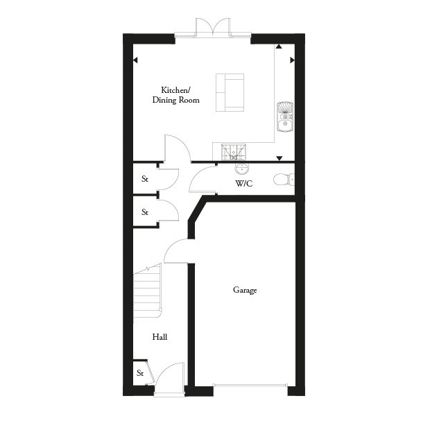 "The Westhill" at Aldermans Drive, Peterborough PE3, 4 bedroom property for sale 59108031