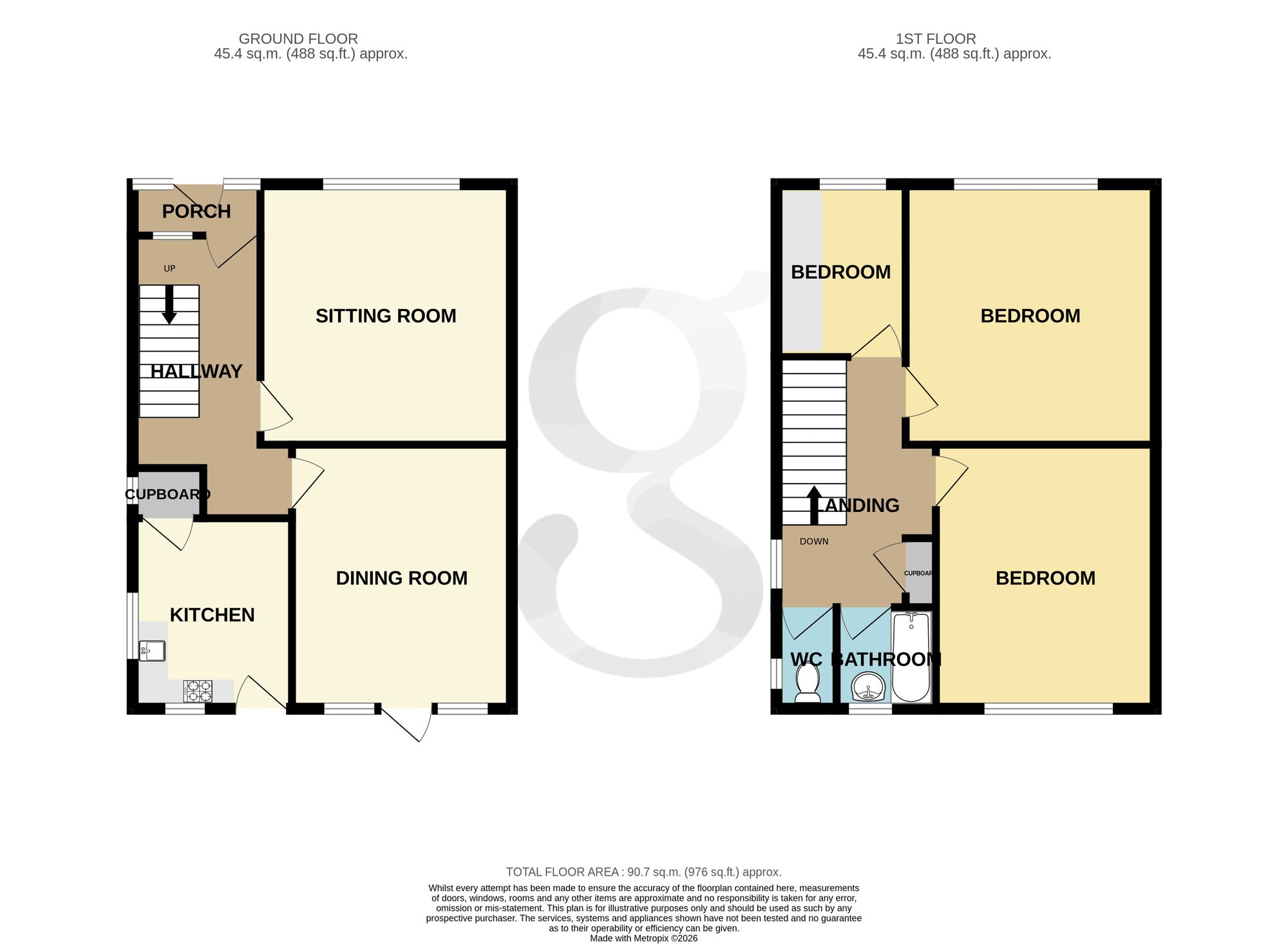 La Casita, Jersey floorplan
