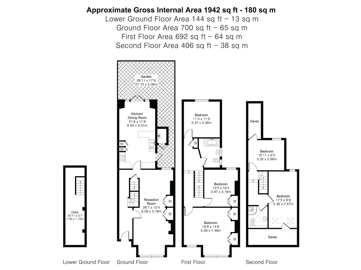 2, Meadowcroft Road, London floorplan