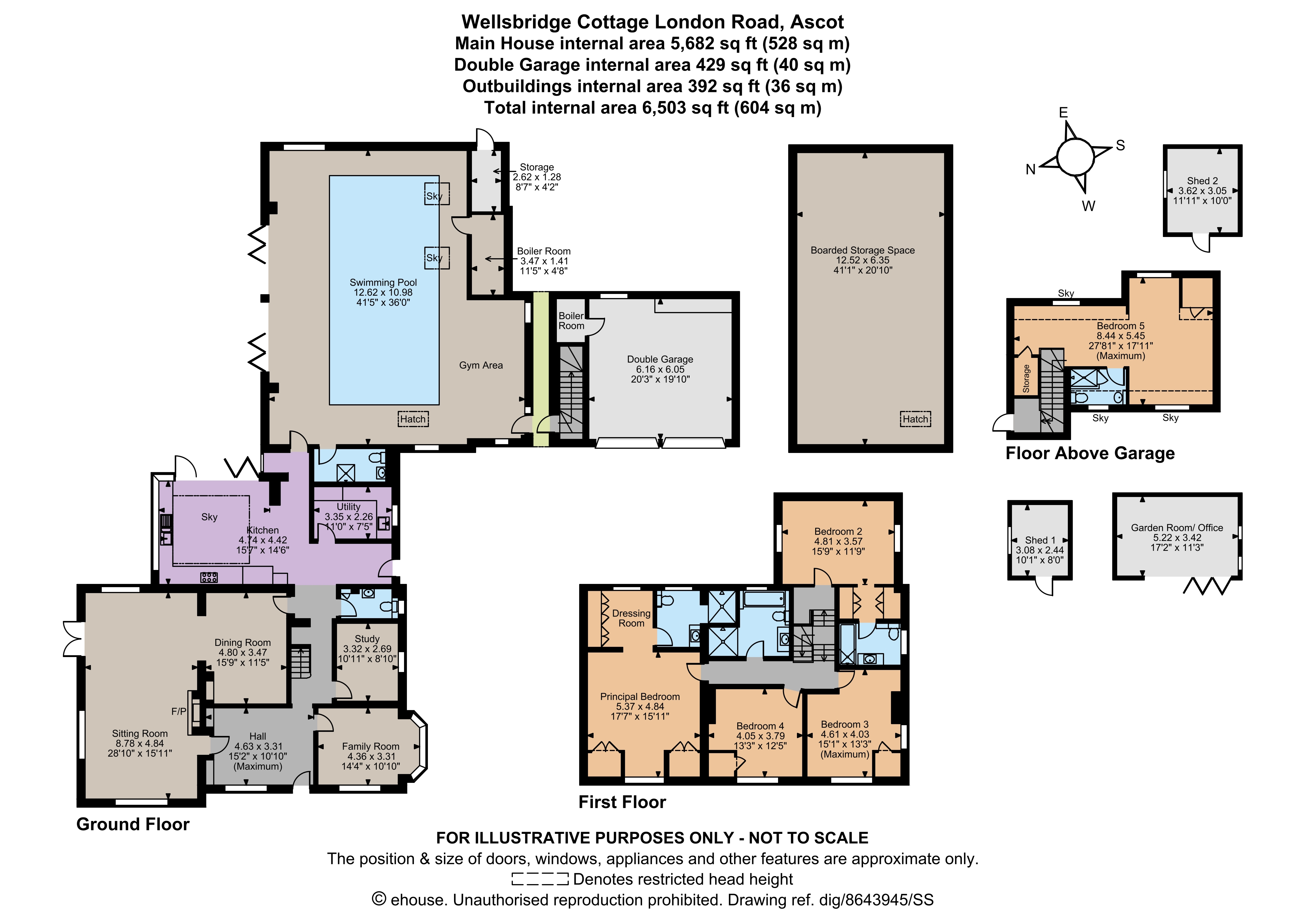 Wellsbridge Cottage,, London Road, Berkshire floorplan