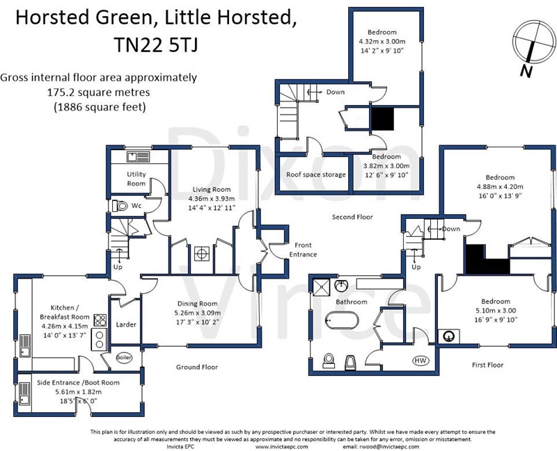 4 Bedrooms Country house for sale in Horsted Pond Lane, Little Horsted, Uckfield TN22