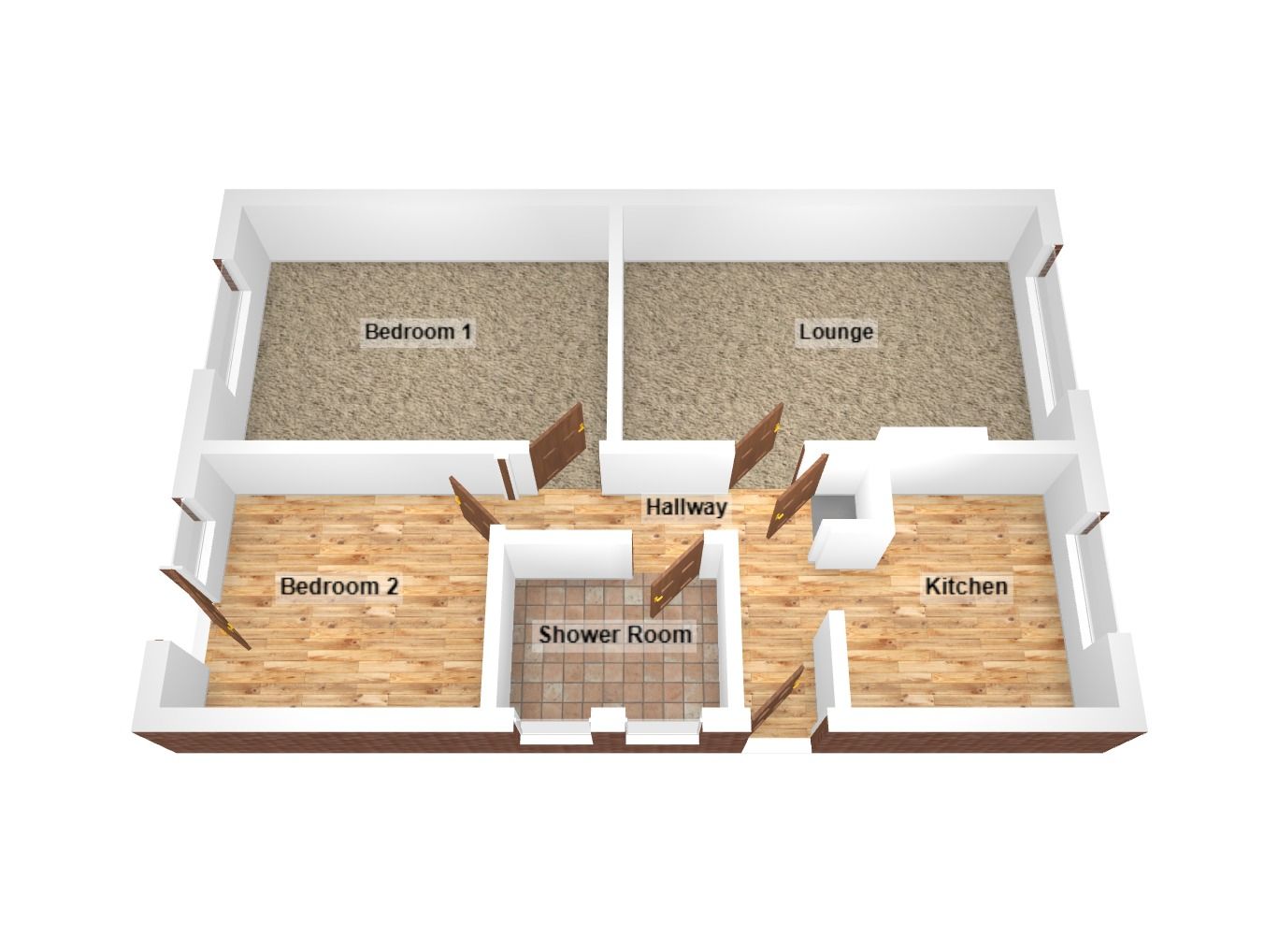 62, St. Annes Gardens, Hengoed floorplan