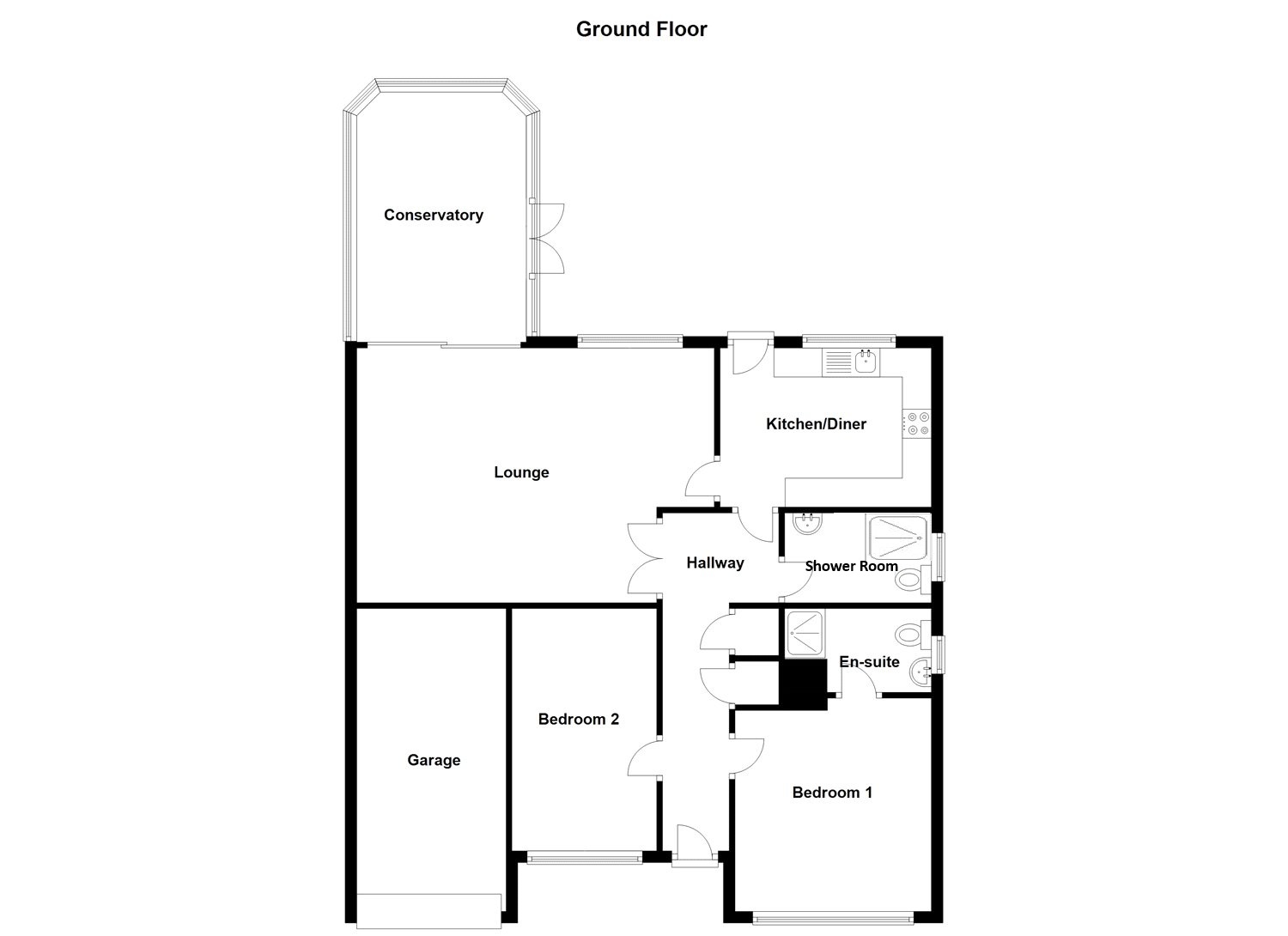 2, Aidan Road, Sleaford floorplan