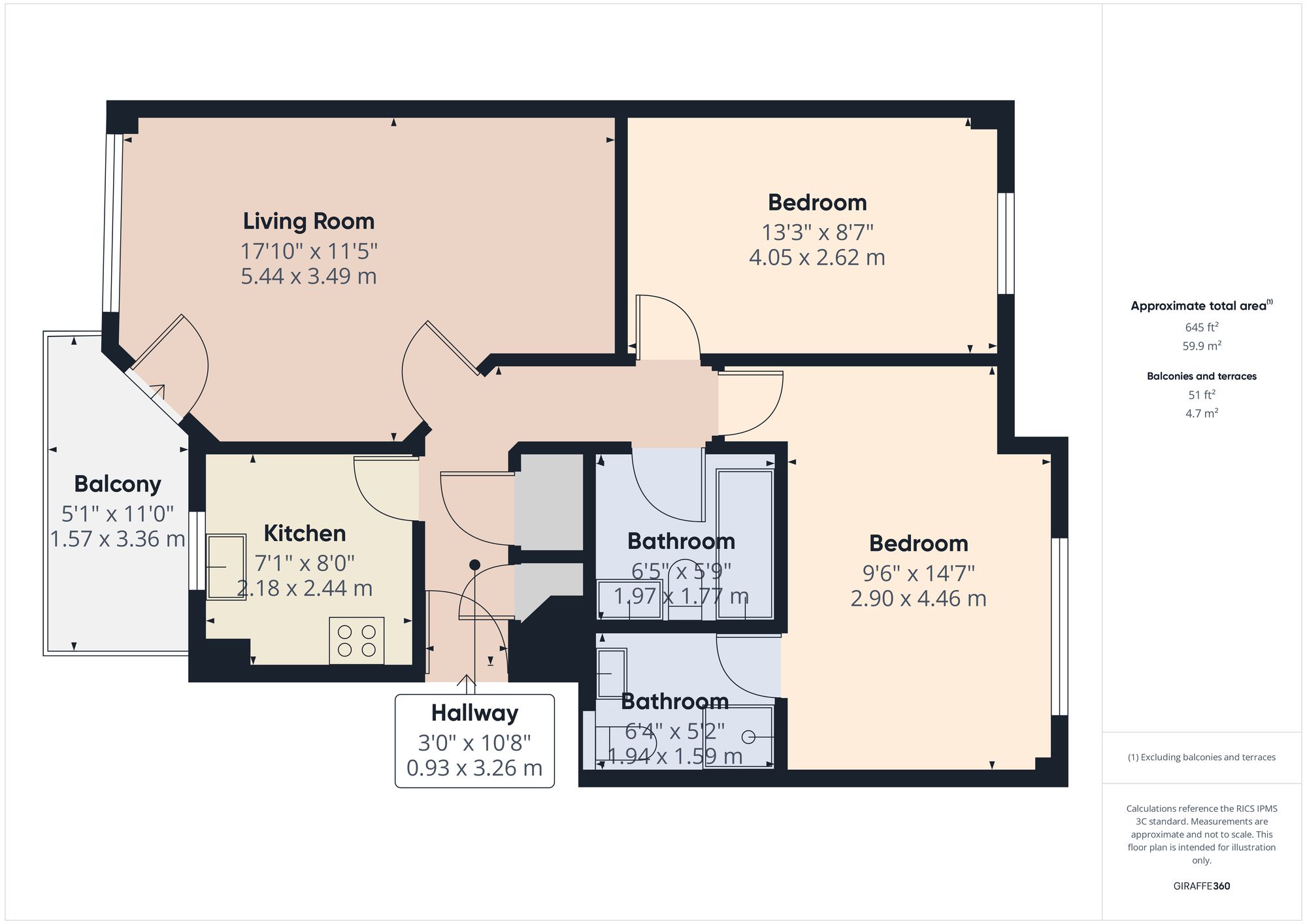 1 Stewart Street, London floorplan