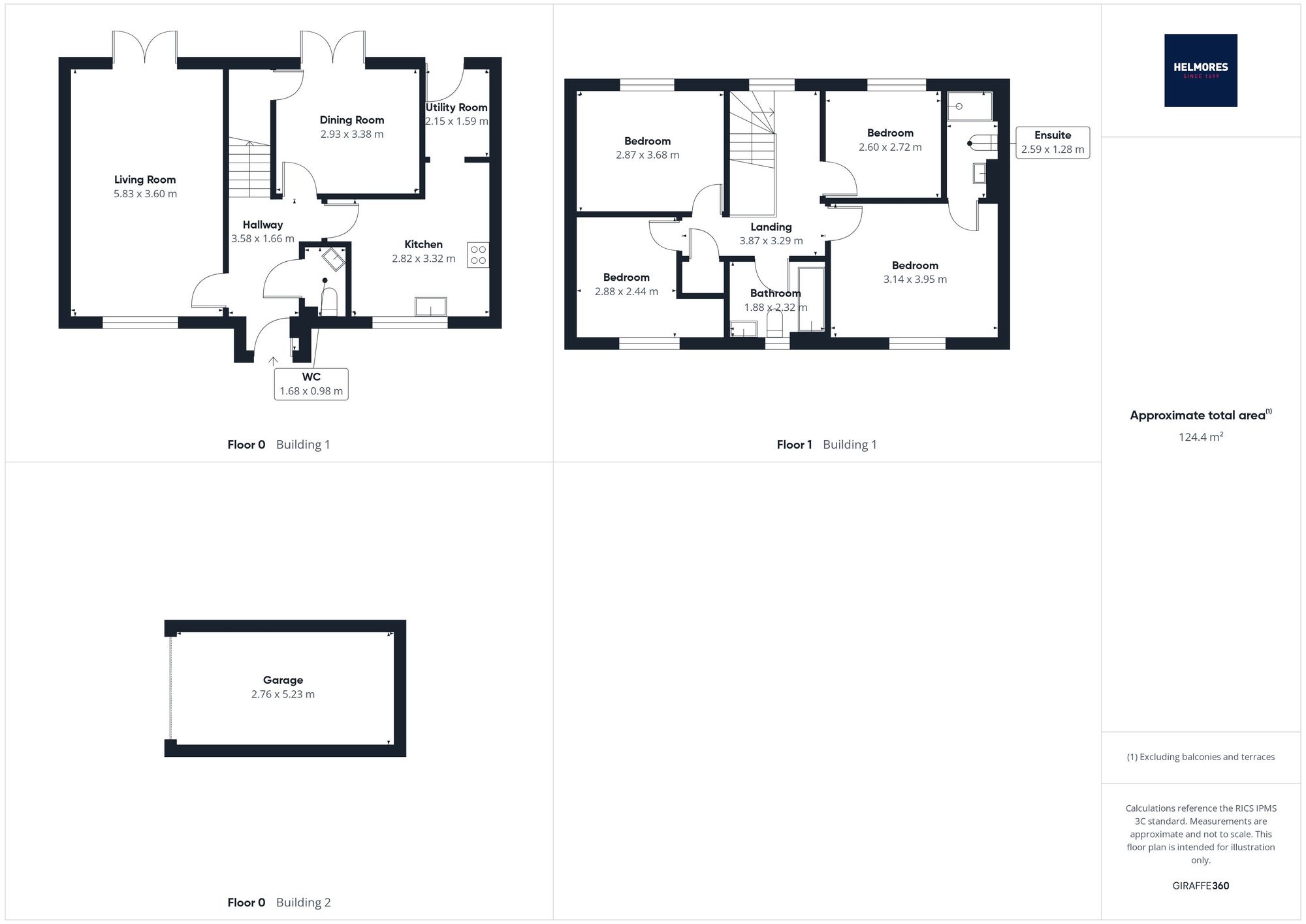 34 Strawberry Fields, North Tawton floorplan