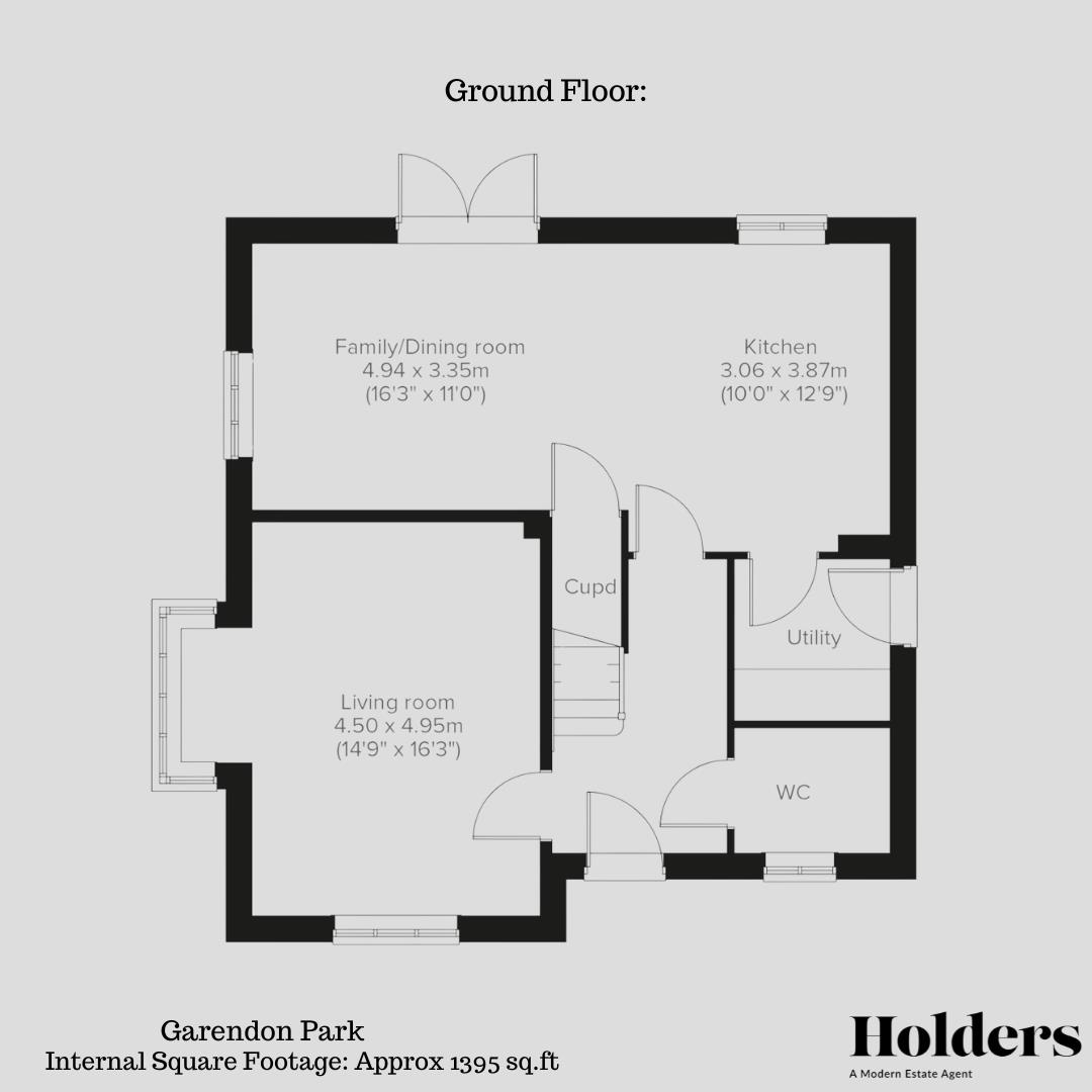 17, William Railton Road, Loughborough floorplan