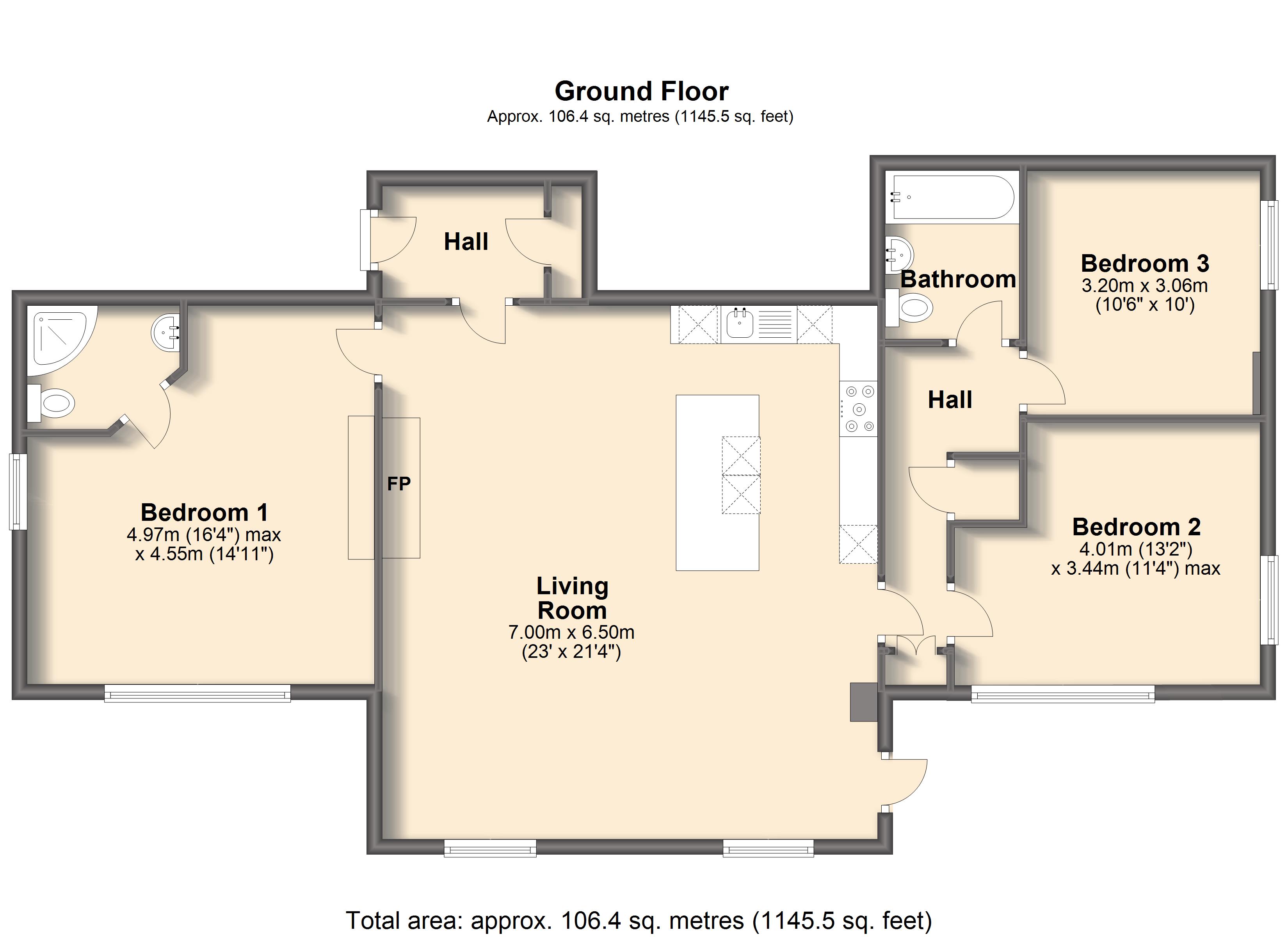 3 Bedrooms Flat for sale in Woodmere Drive, Old Whittington, Chesterfield S41