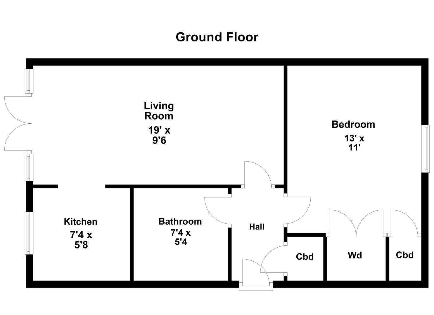 25, Shire Road, Corby floorplan