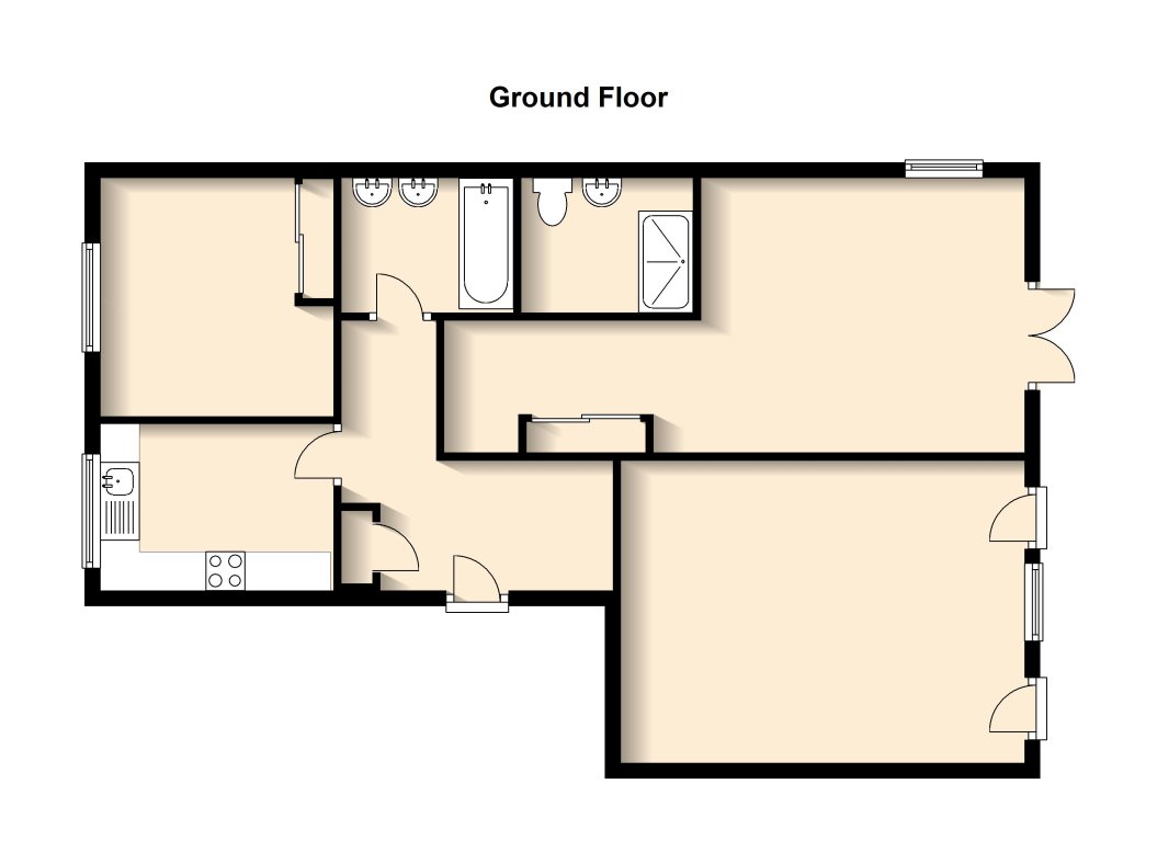 2 Bedrooms Flat to rent in Callow Court, Chelmsford, Esssex CM2