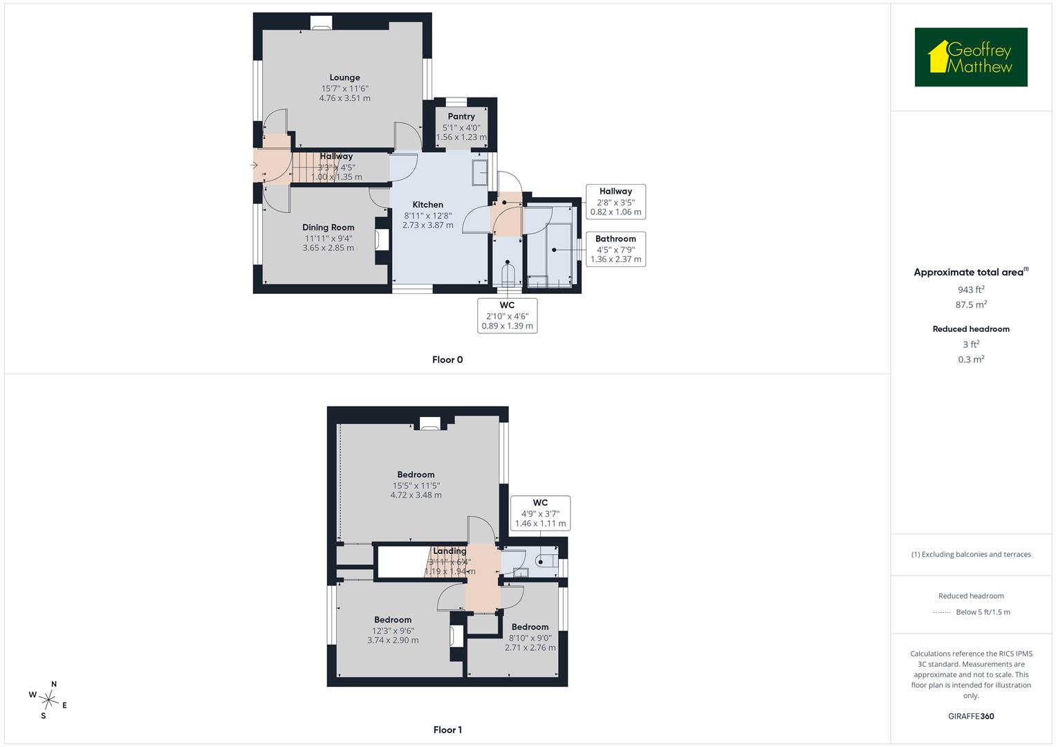 8, Park Avenue, Harlow floorplan