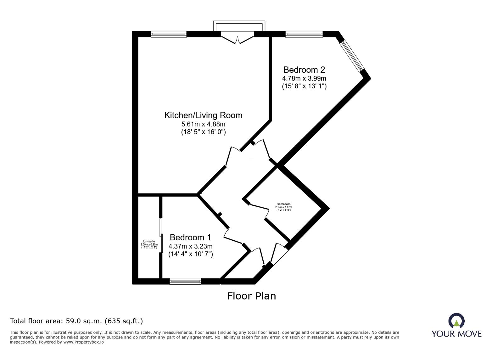 Giants Seat Grove, Manchester floorplan