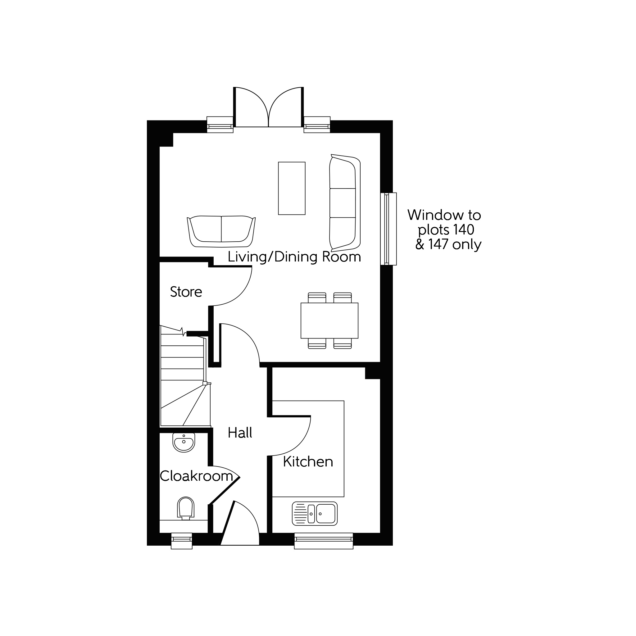 2 Bedrooms Semi-detached house for sale in Bells Lane, Hoo, Kent ME3