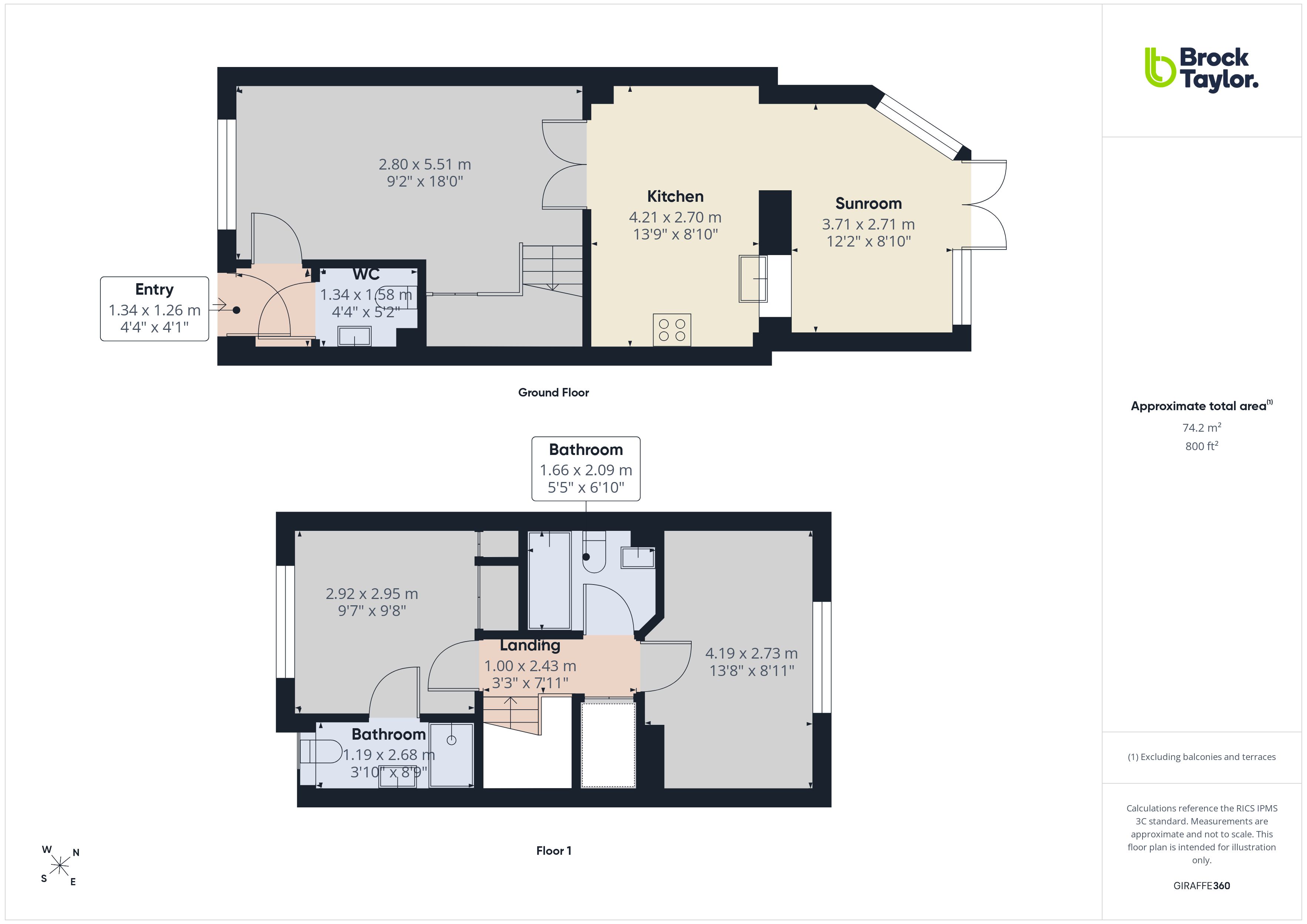 17, Roundway, Haywards Heath floorplan