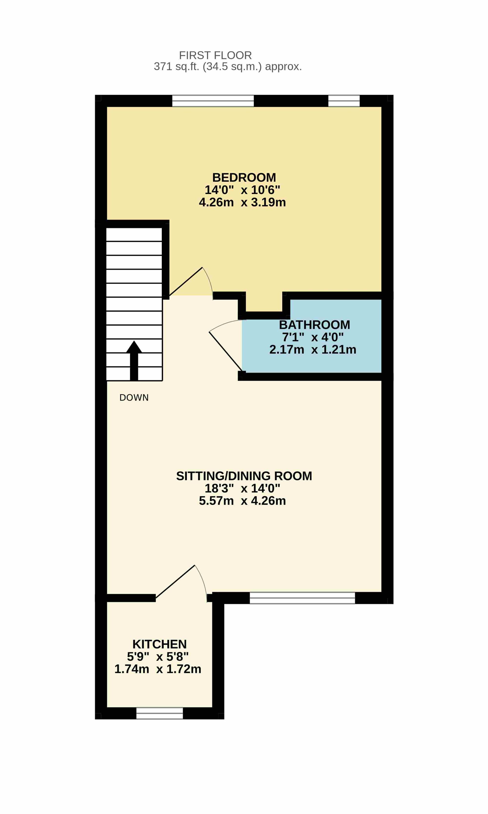 9a Grosvenor Road, Watford floorplan