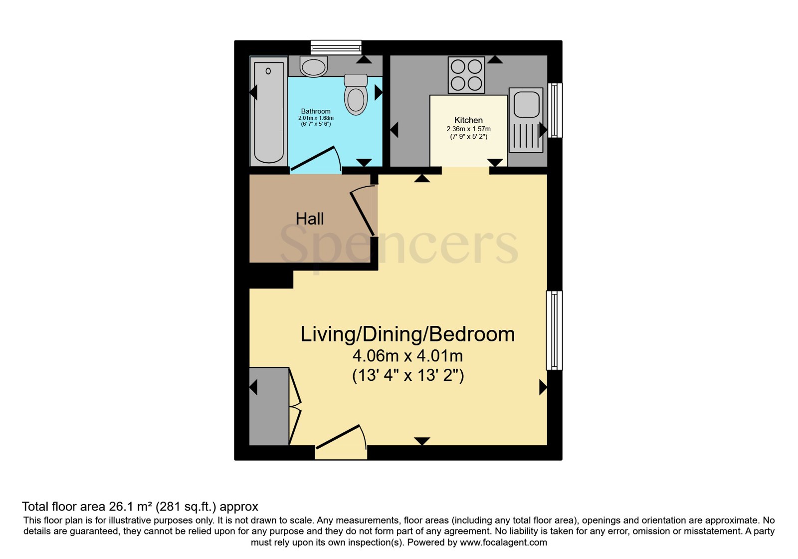 58, Spinney Halt, Leicester floorplan