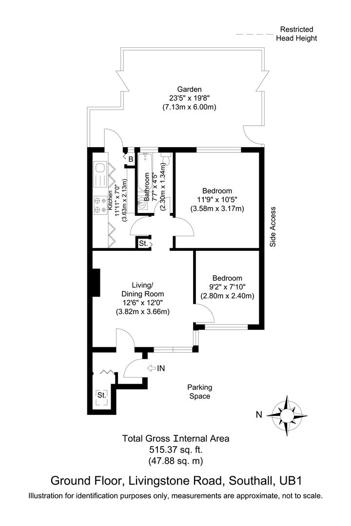 Livingstone Road, Southall floorplan