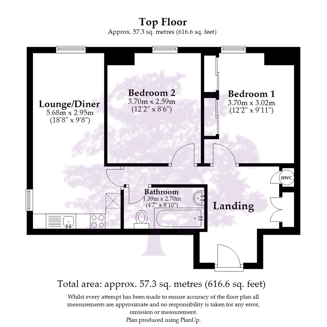 Flat 14 Block 39, Norton farm road, Henbury floorplan