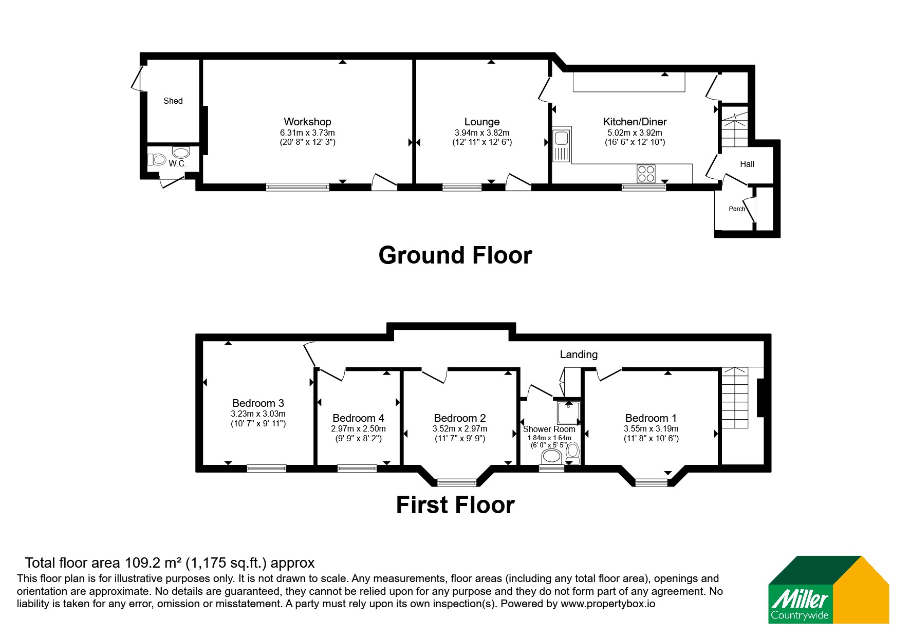 North Street, Cornwall floorplan
