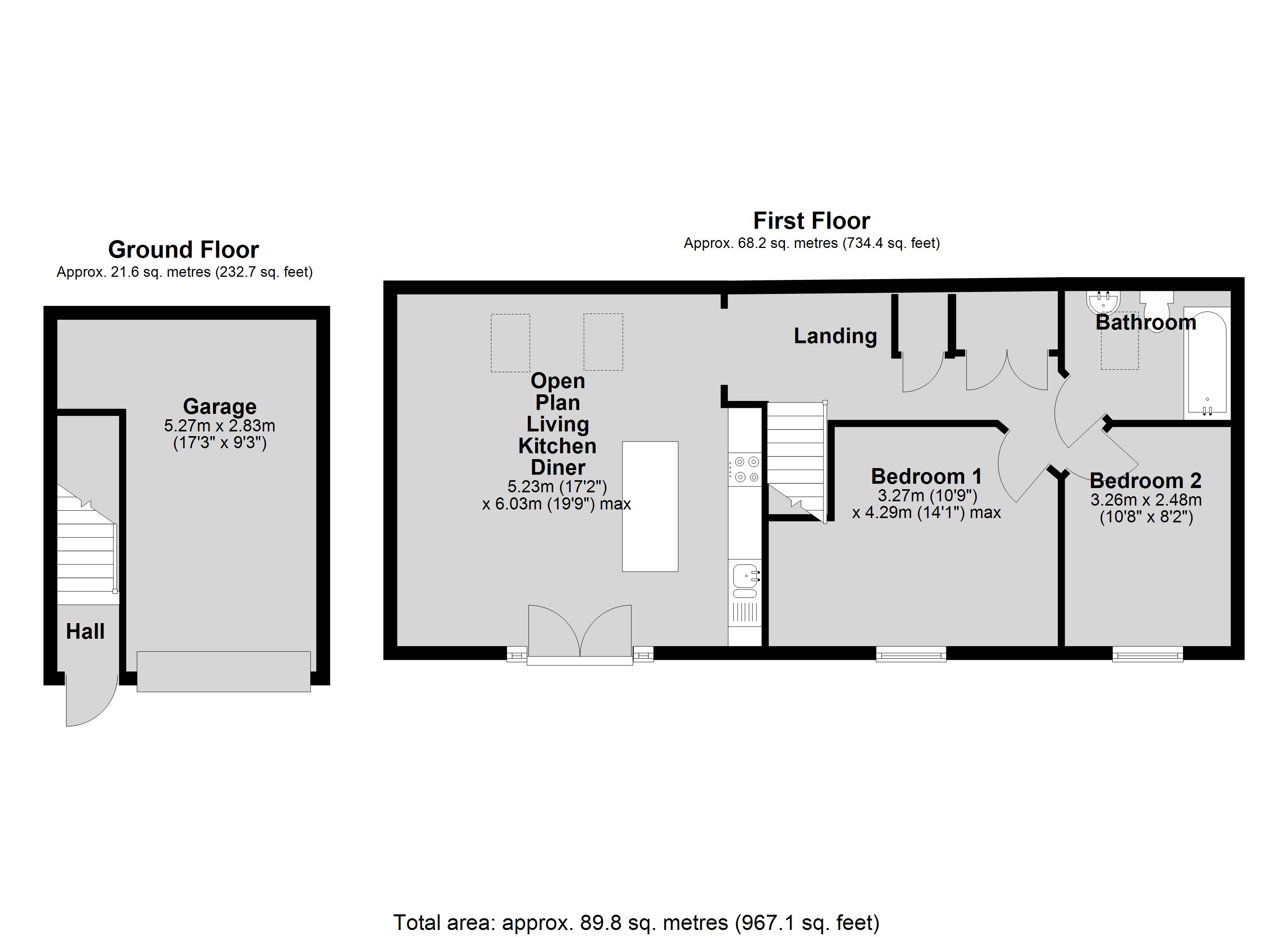 4, Muirfield Close, Lincoln floorplan