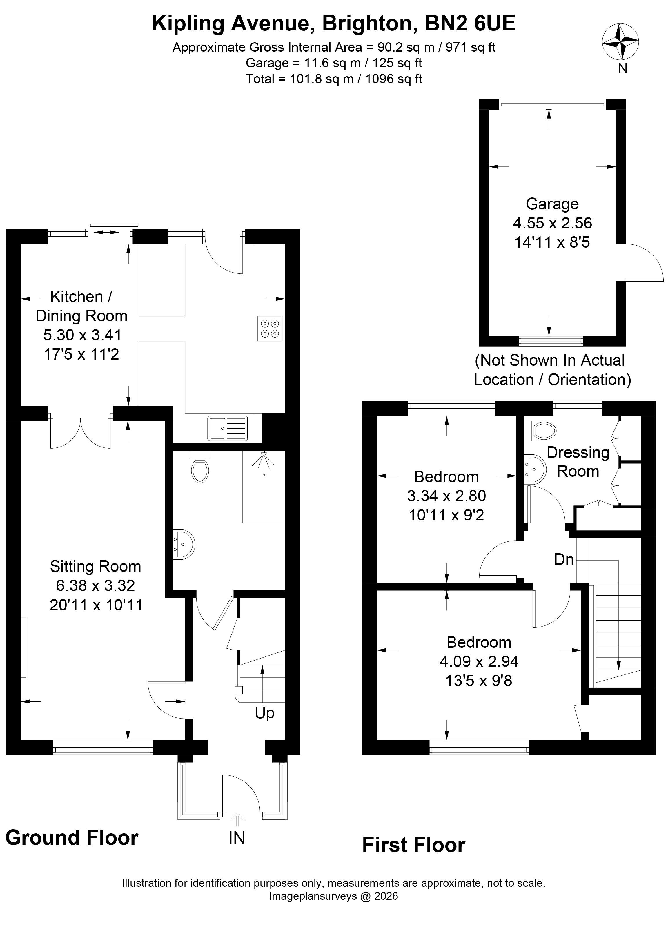 Kipling Avenue, Brighton floorplan