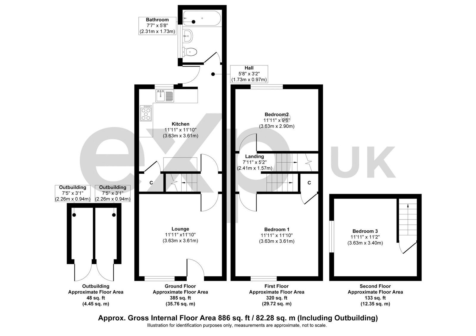 42, Latham Street, Nottingham floorplan