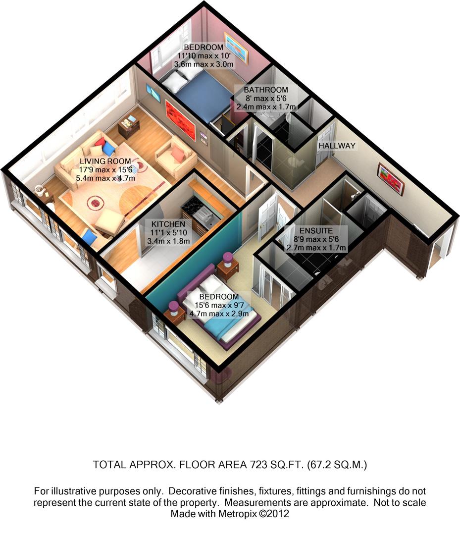 2 Bedrooms Flat to rent in Carnegie House, 503 Witan Gate, Central Milton Keynes, Bucks MK9