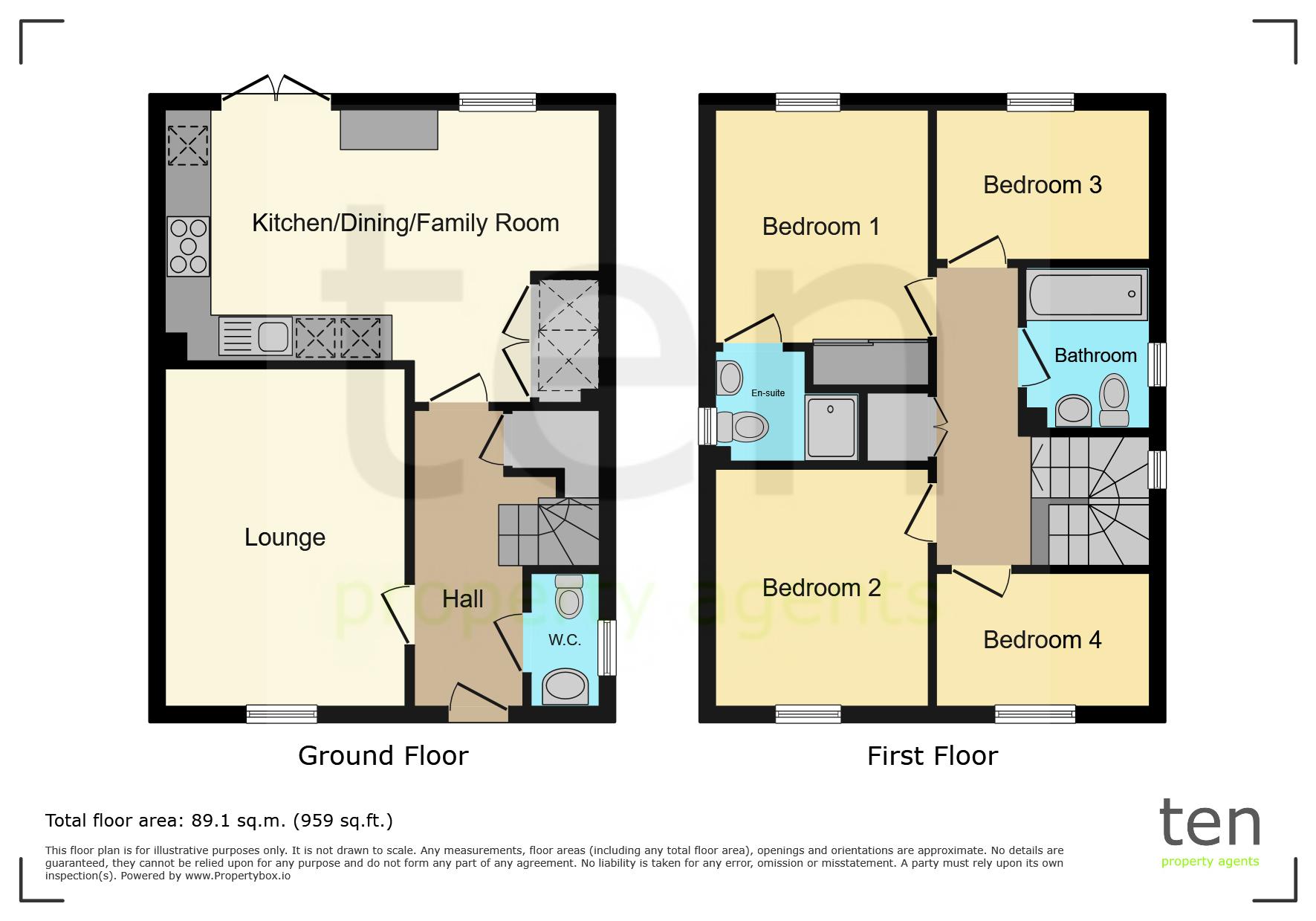 Firethorn Road, St. Neots floorplan
