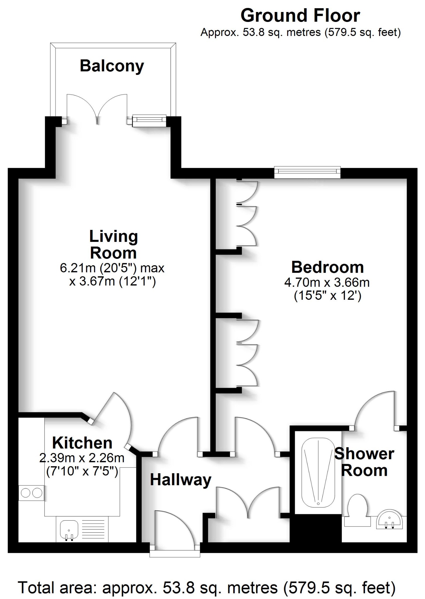 31 Garnier Drive, Bishopstoke Park Retirement Village, Eastleigh floorplan