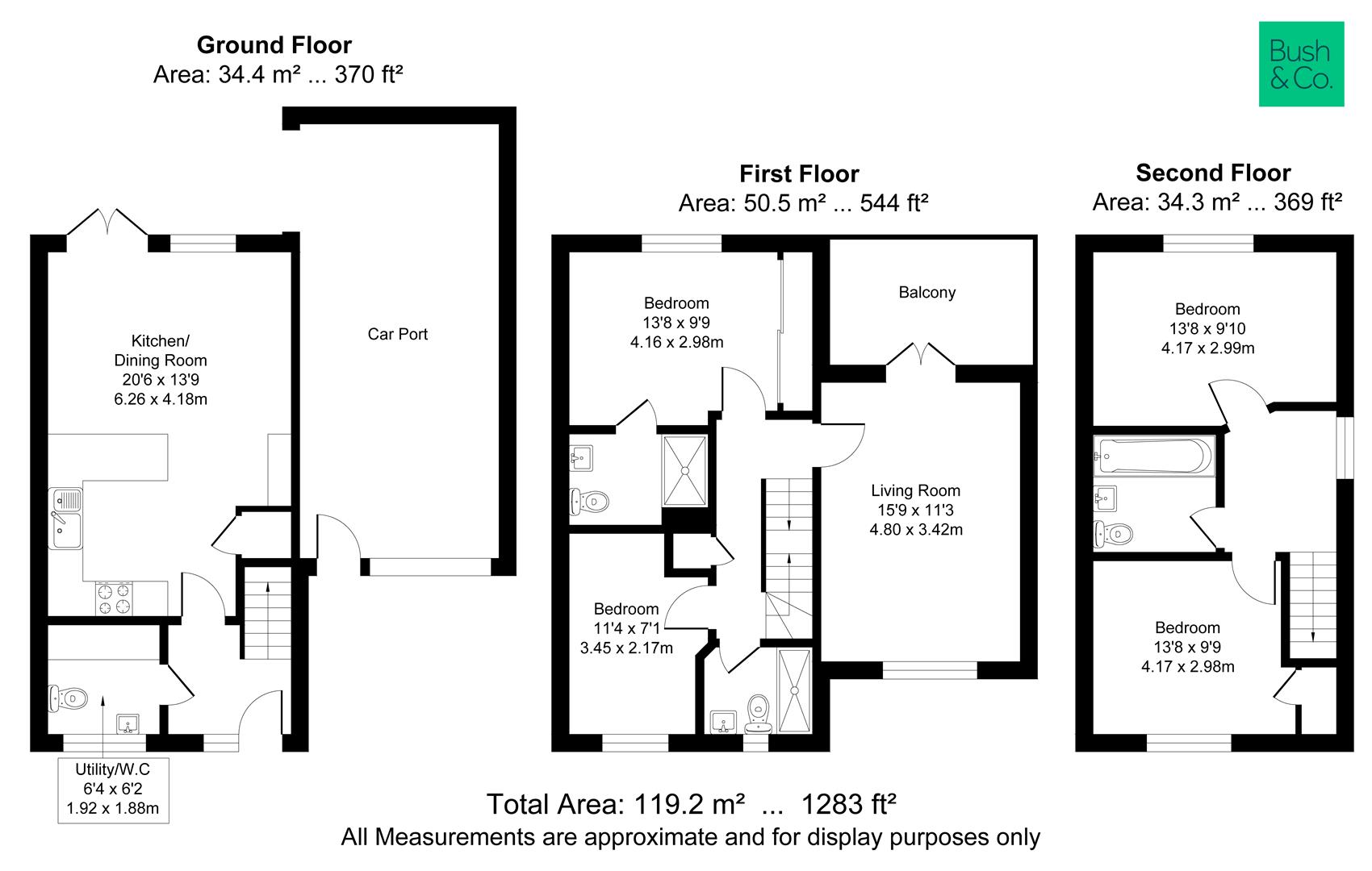 4, Baker Lane, Trumpington floorplan
