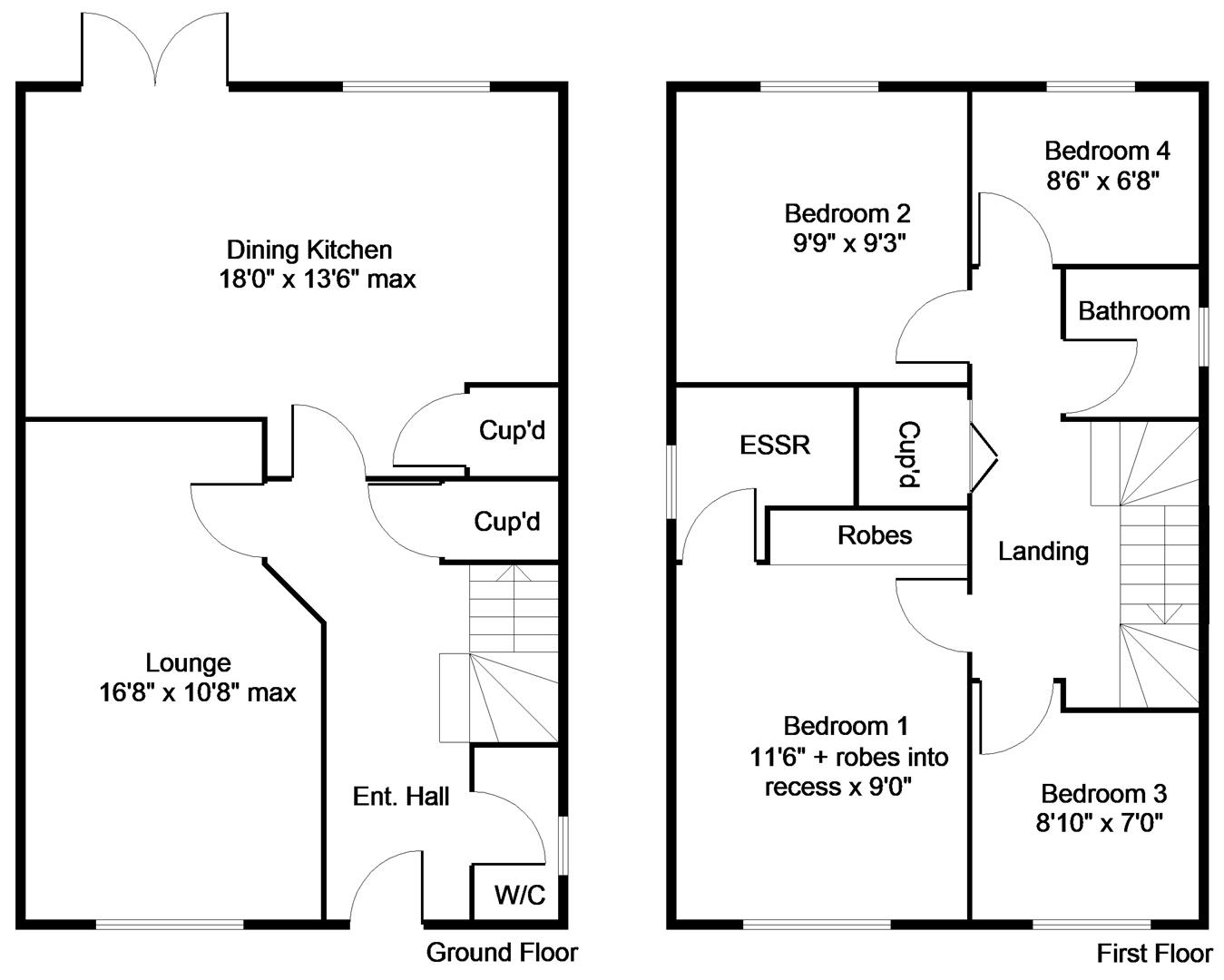 18, Jenkin Close, Doncaster floorplan