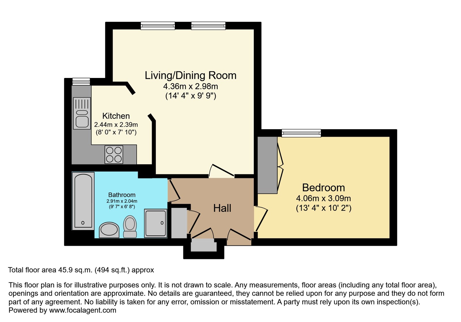 31, Kingfisher Court (Isleworth), Isleworth floorplan