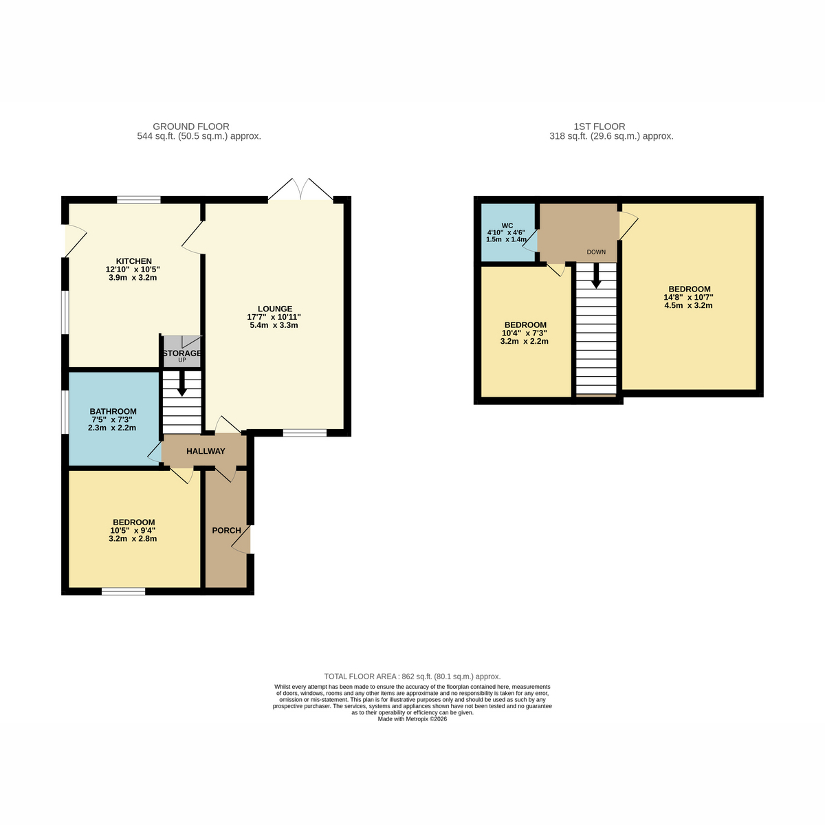 30, Wilby Avenue, Bolton floorplan