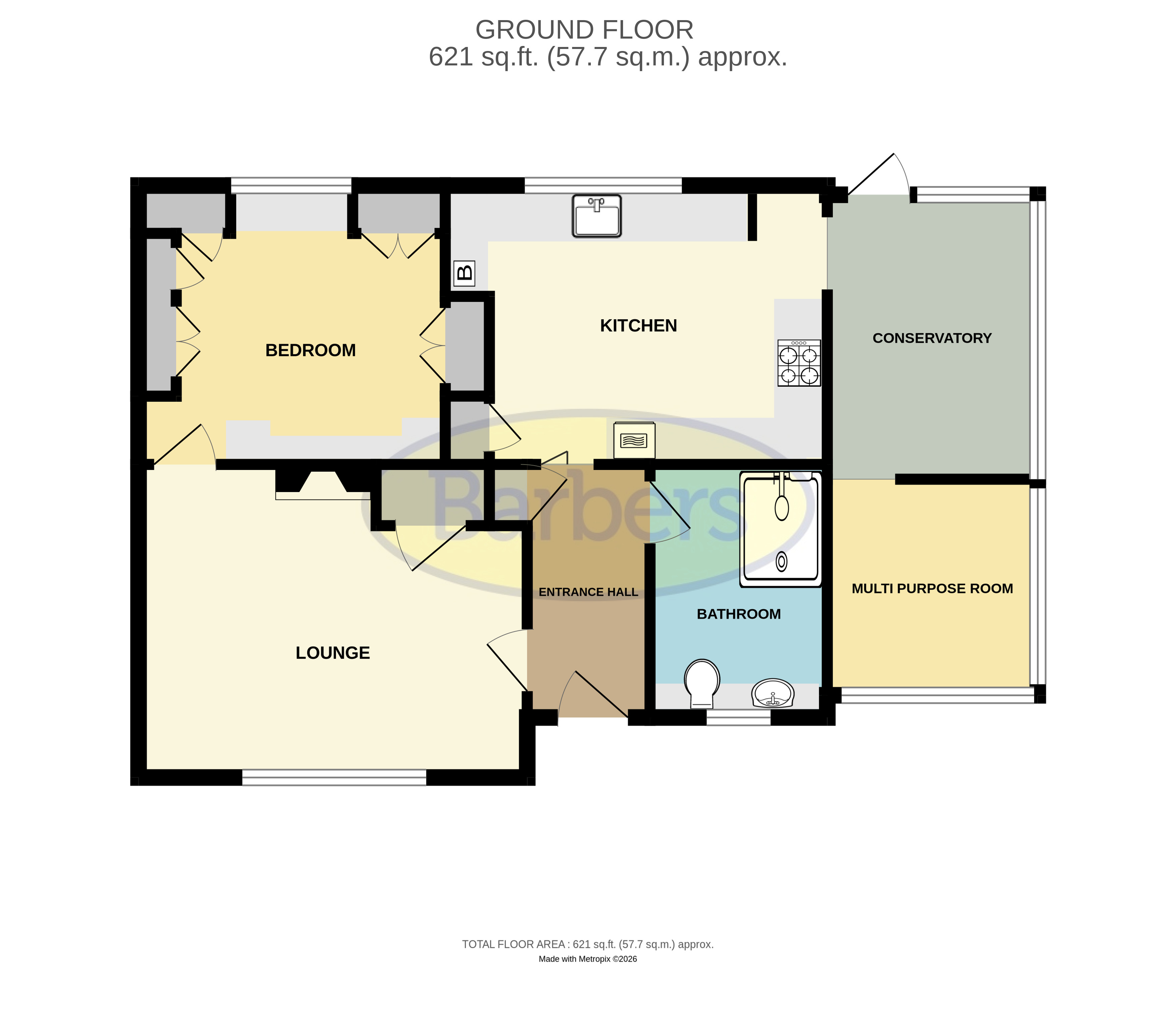 26, Clift Crescent, Telford floorplan