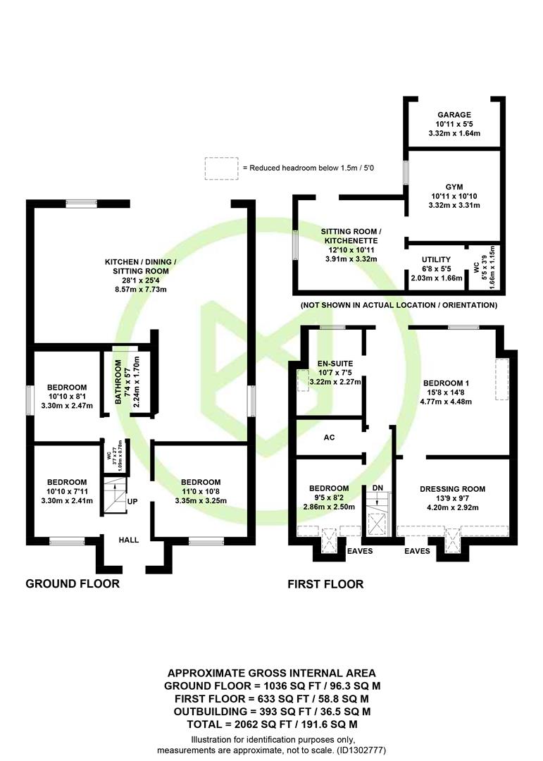 85, Ewell Way, Southampton floorplan