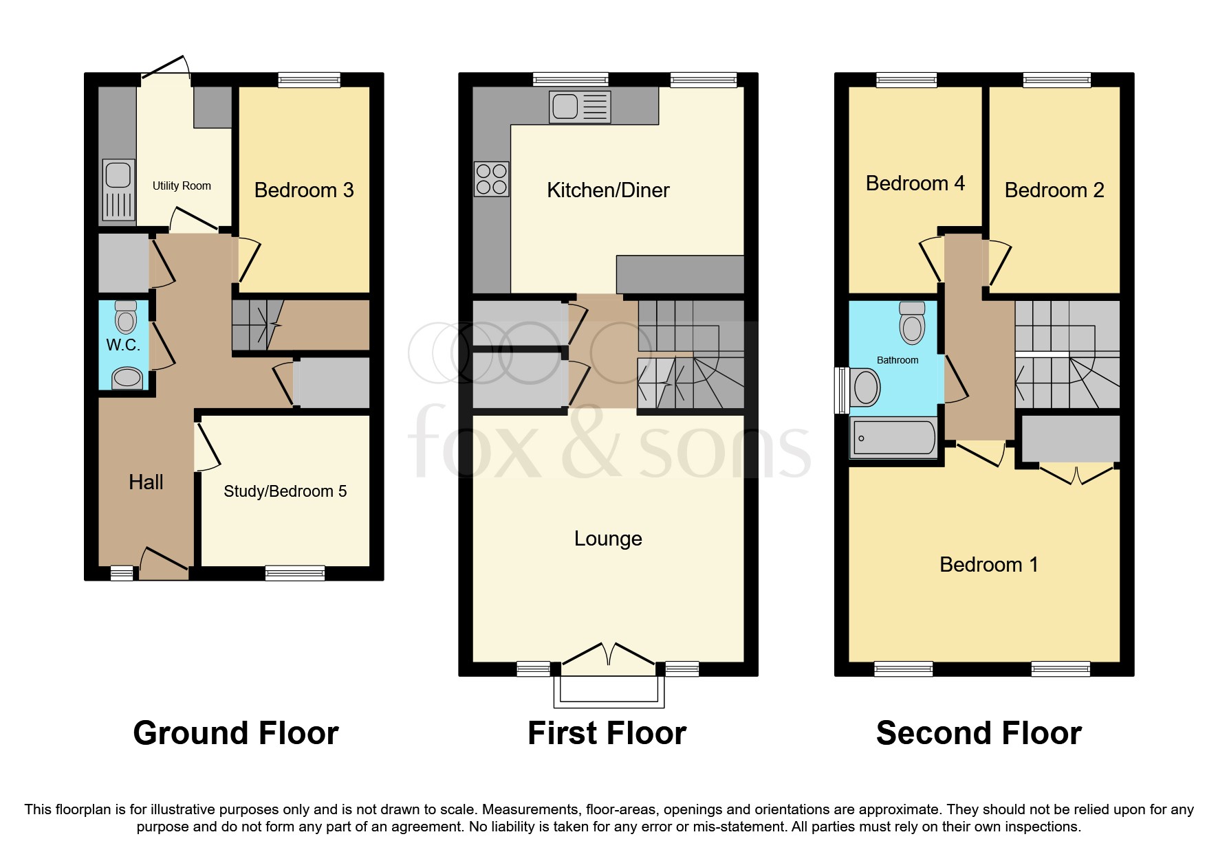 Queens Road, Gosport PO12, 5 bedroom town house for sale 61801879