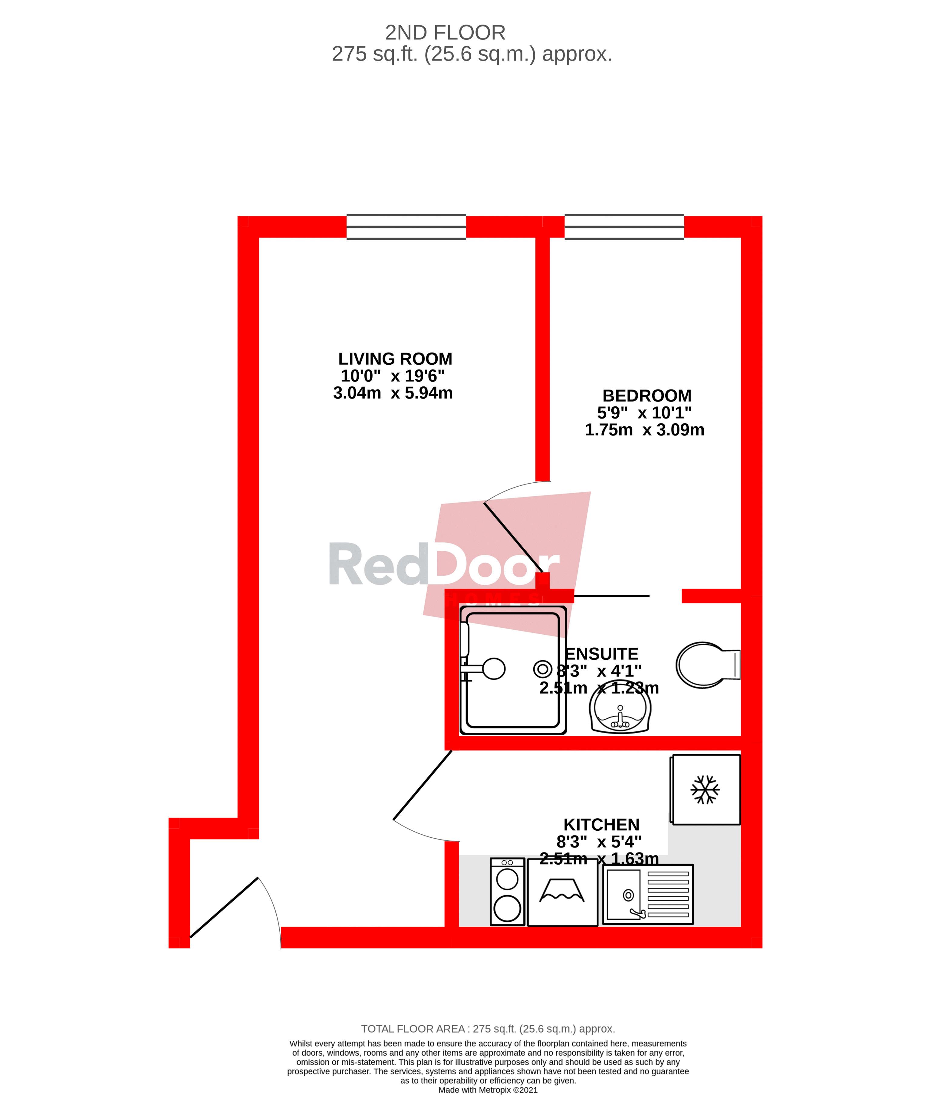Flat 6, Tomlin House, Orchard Street, Canterbury floorplan