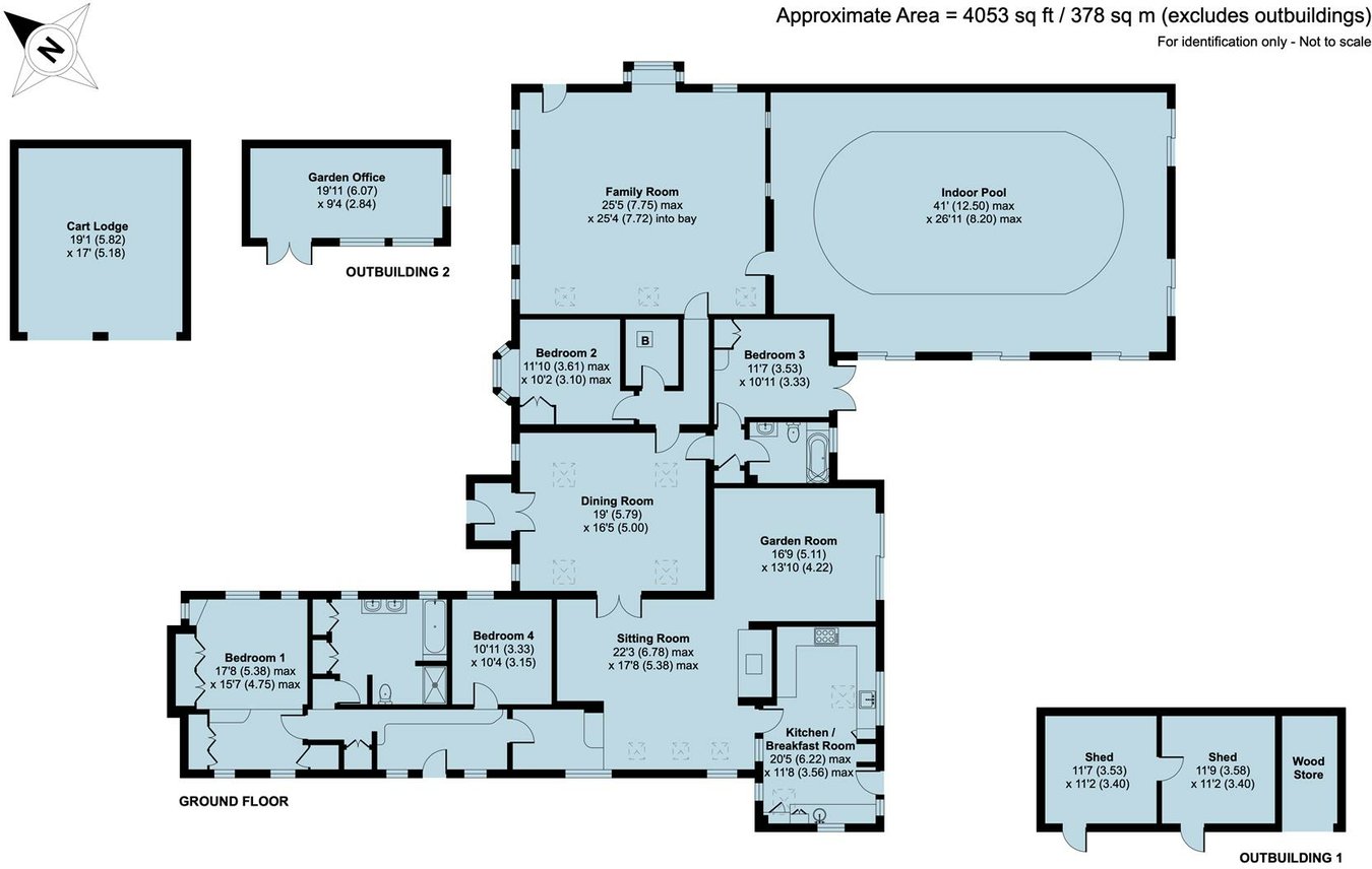 Broxmead Cottage, Sandhurst Lane, Bexhill on Sea floorplan