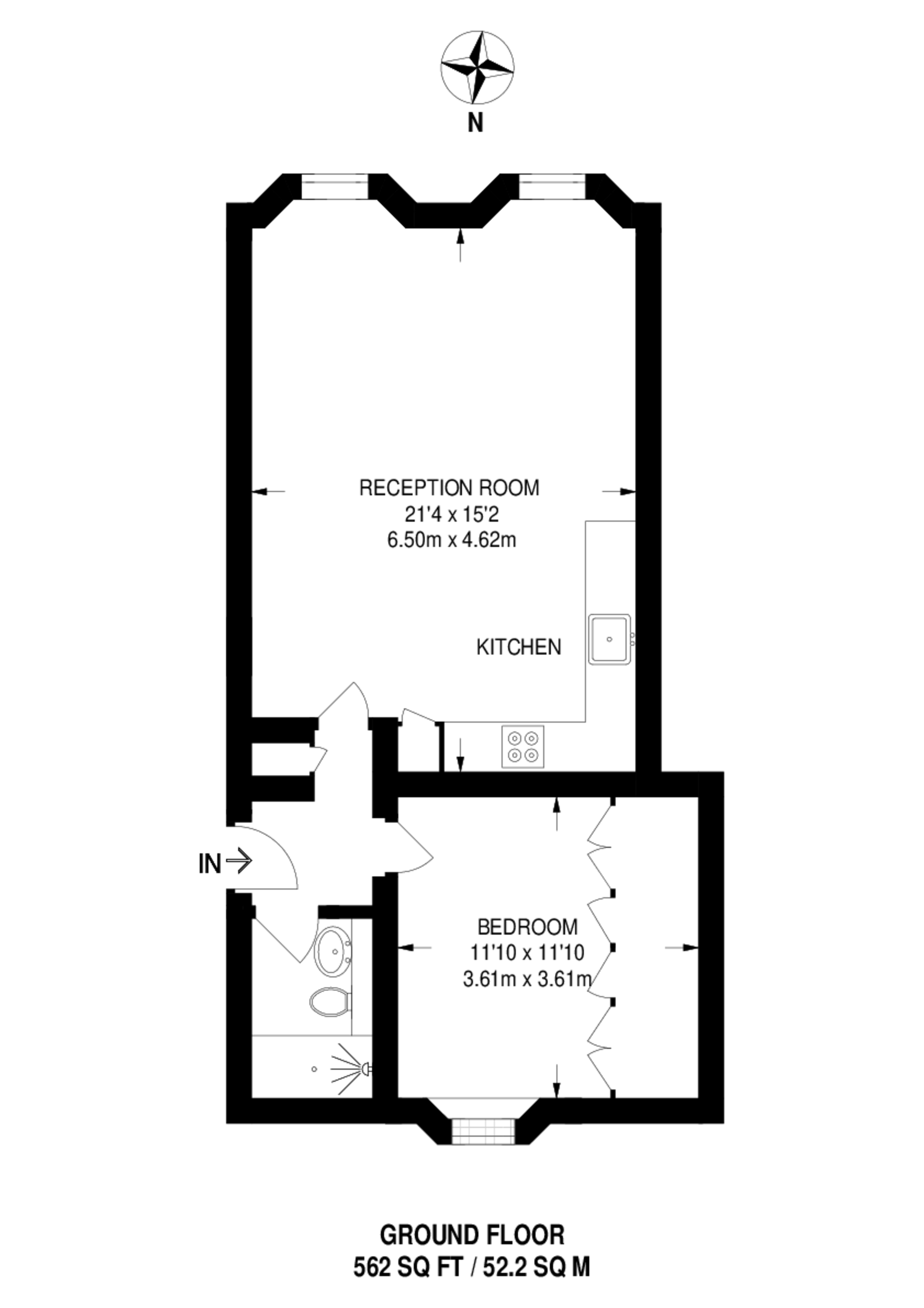 St Georges Square, Pimlico floorplan