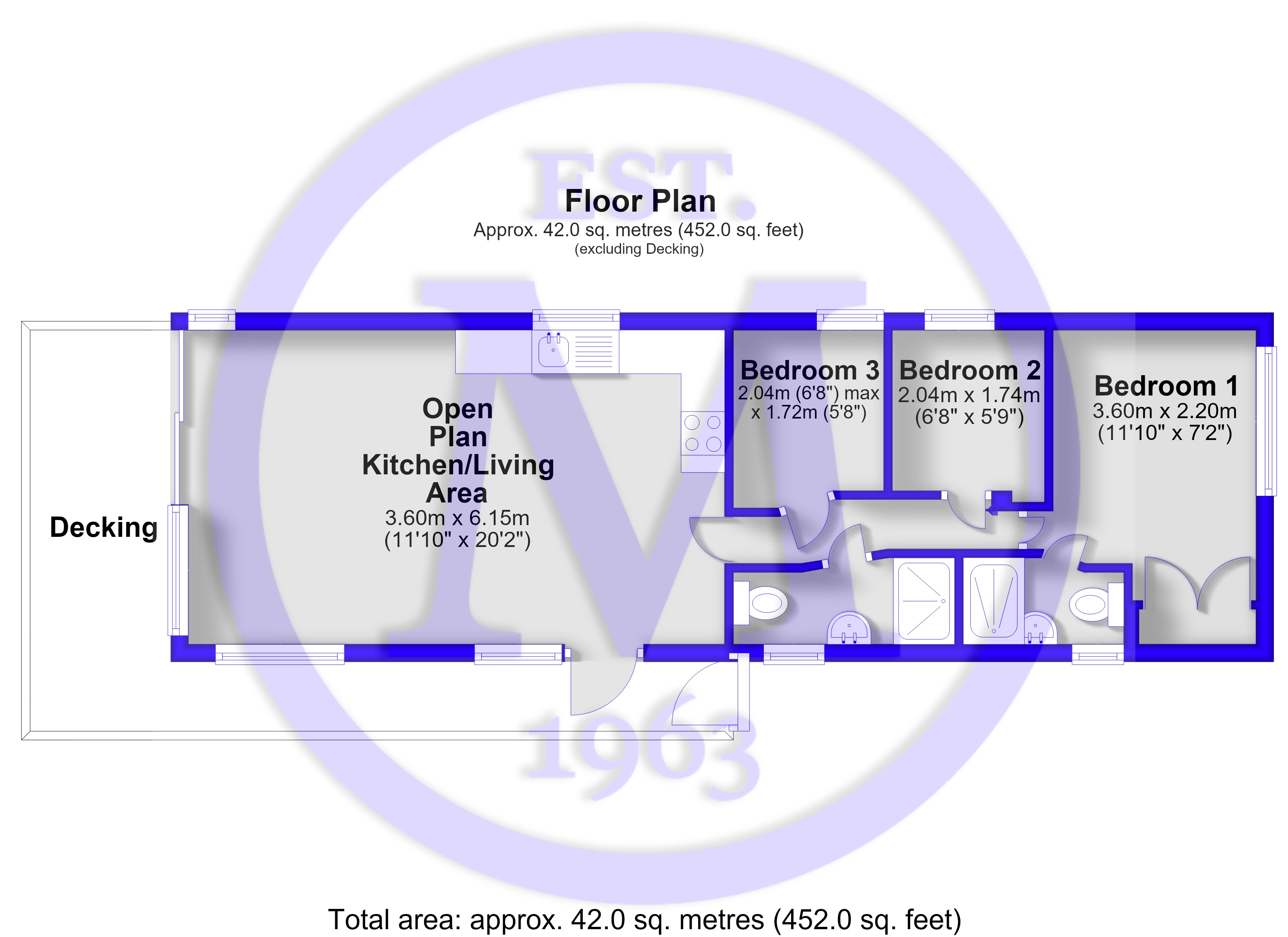 438, Chestnut, New Milton floorplan