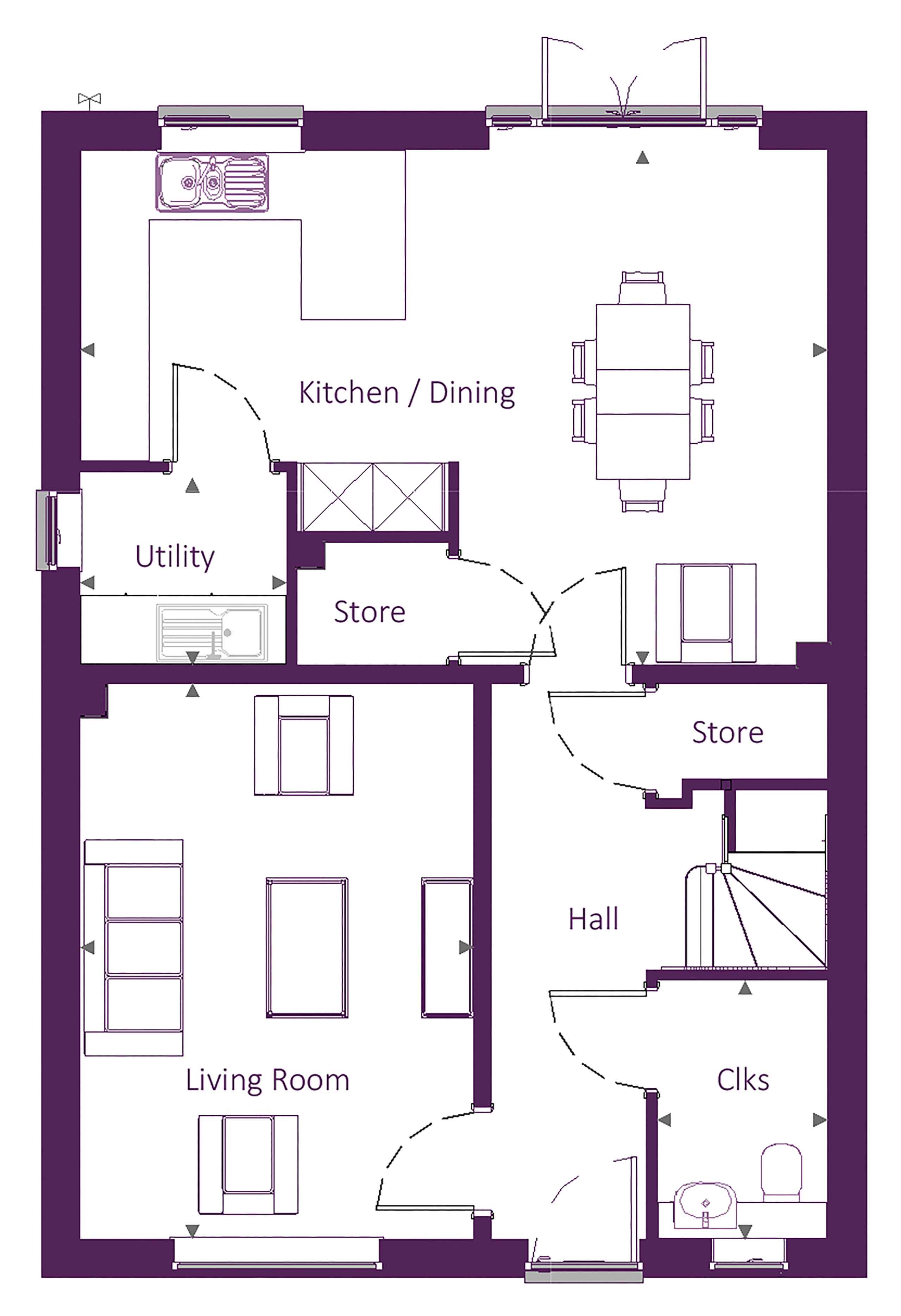 Yew Tree Meadows, Gipsy Lane, Nuneaton floorplan