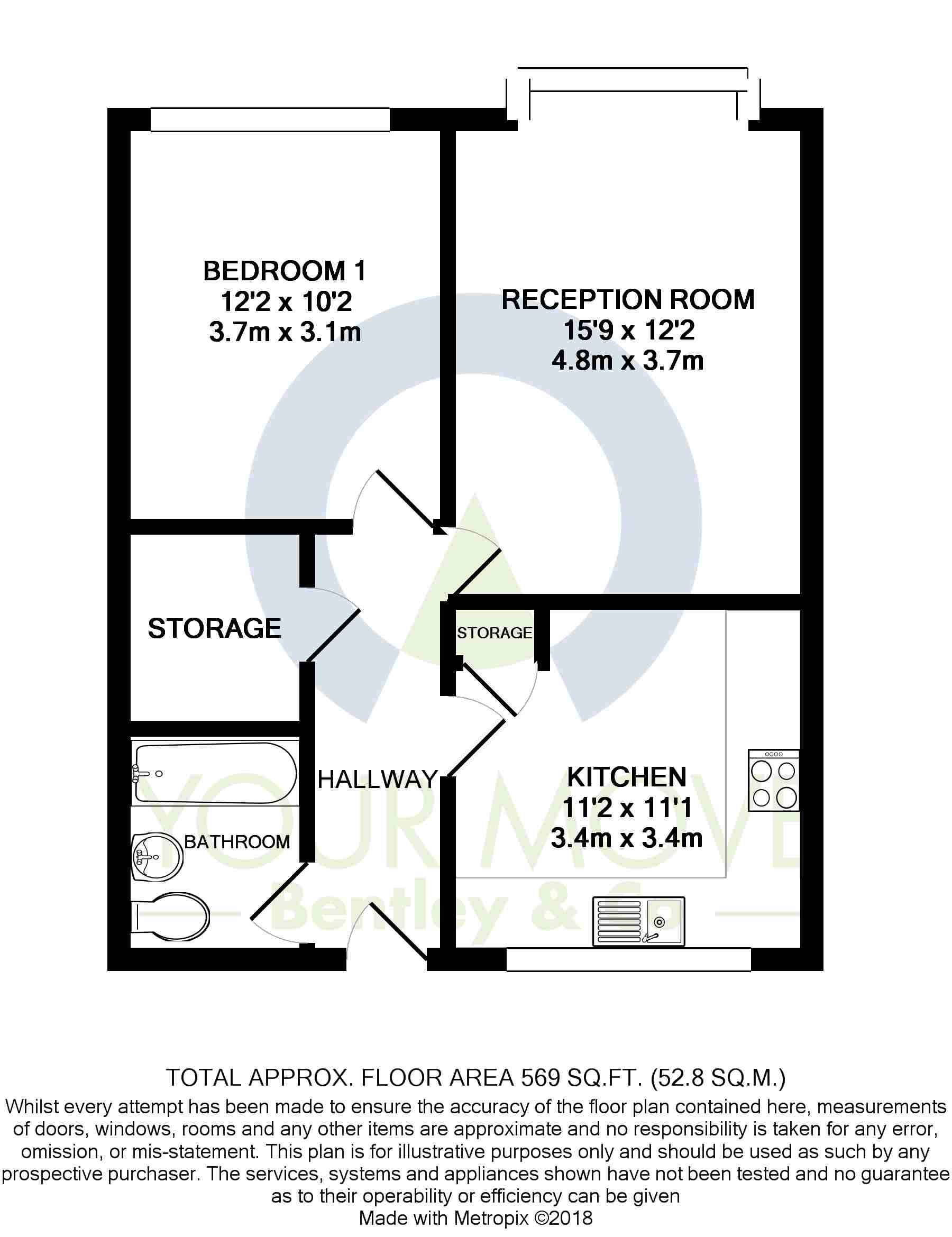 2 Bedrooms Flat to rent in Tansley Close, London N7