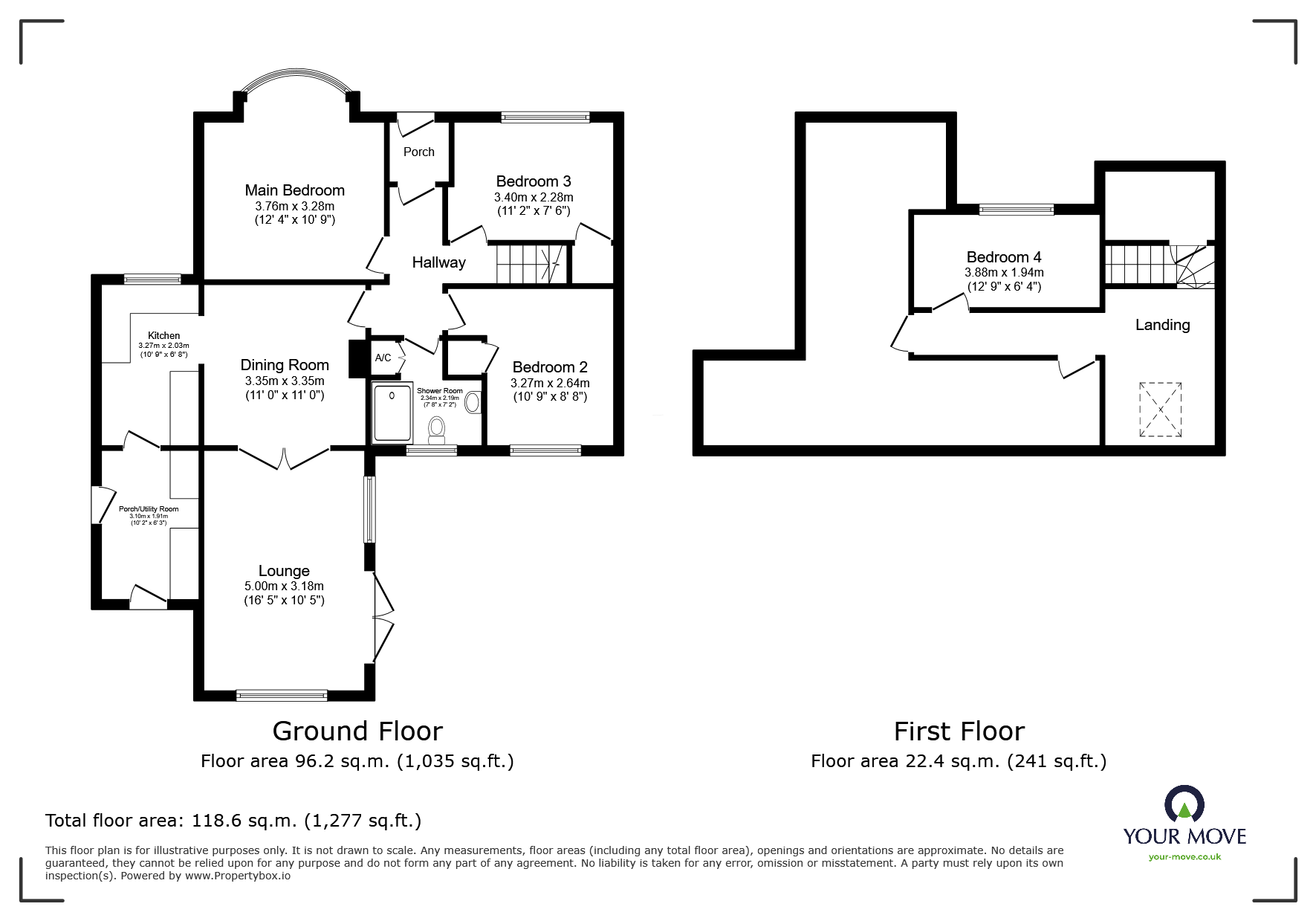 33, Mill Lane, Lincoln floorplan