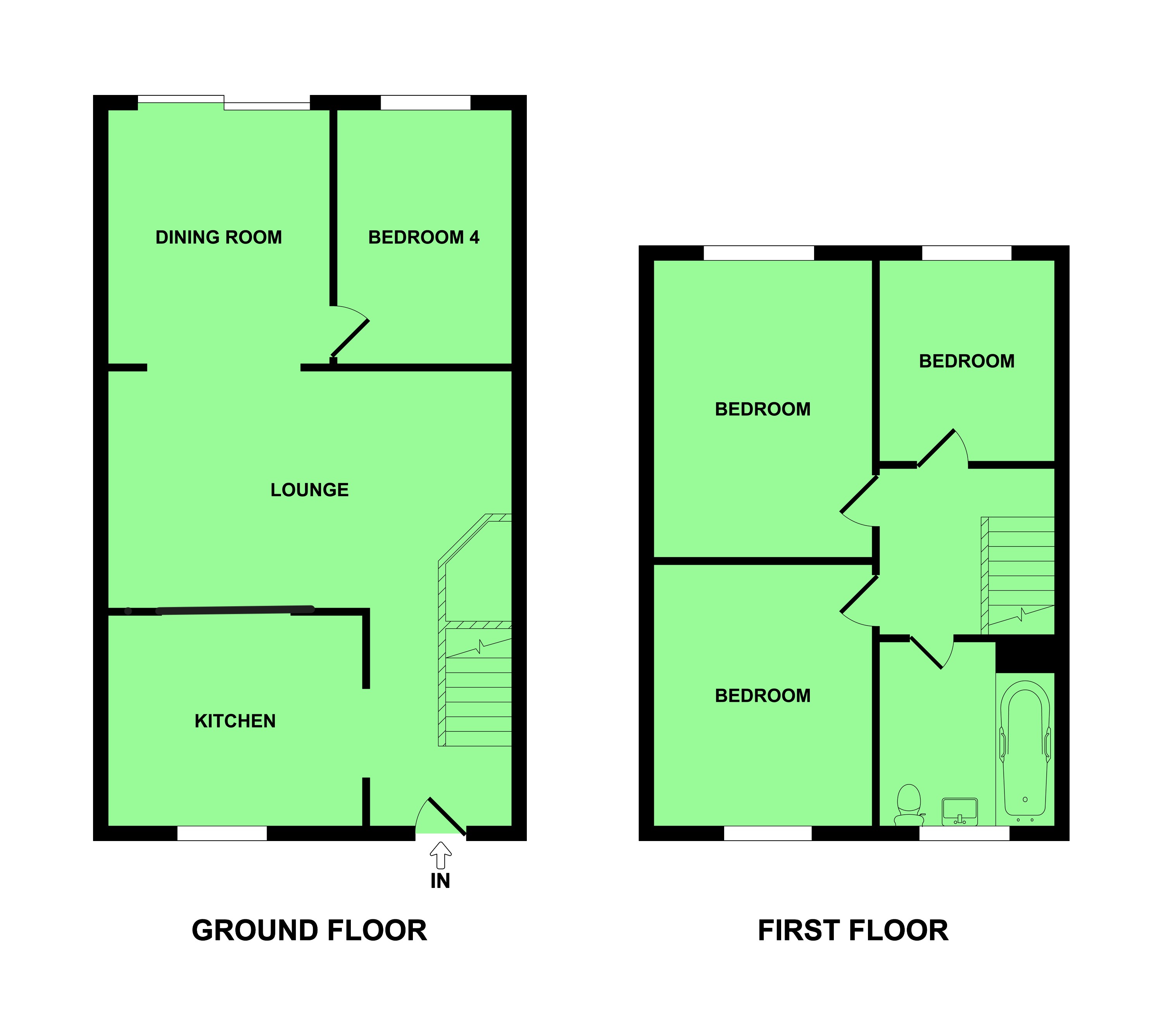 11, North Road, Great Yarmouth floorplan
