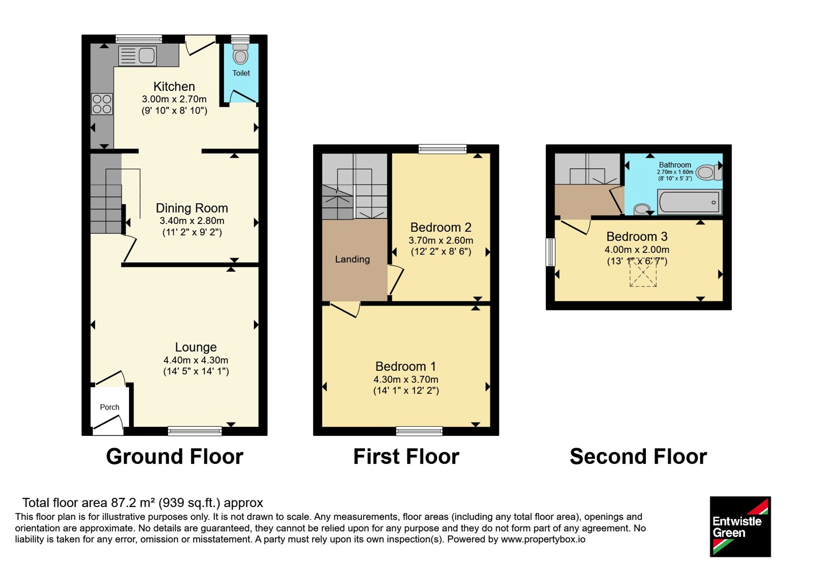 66, Olympia Street, Lancashire floorplan