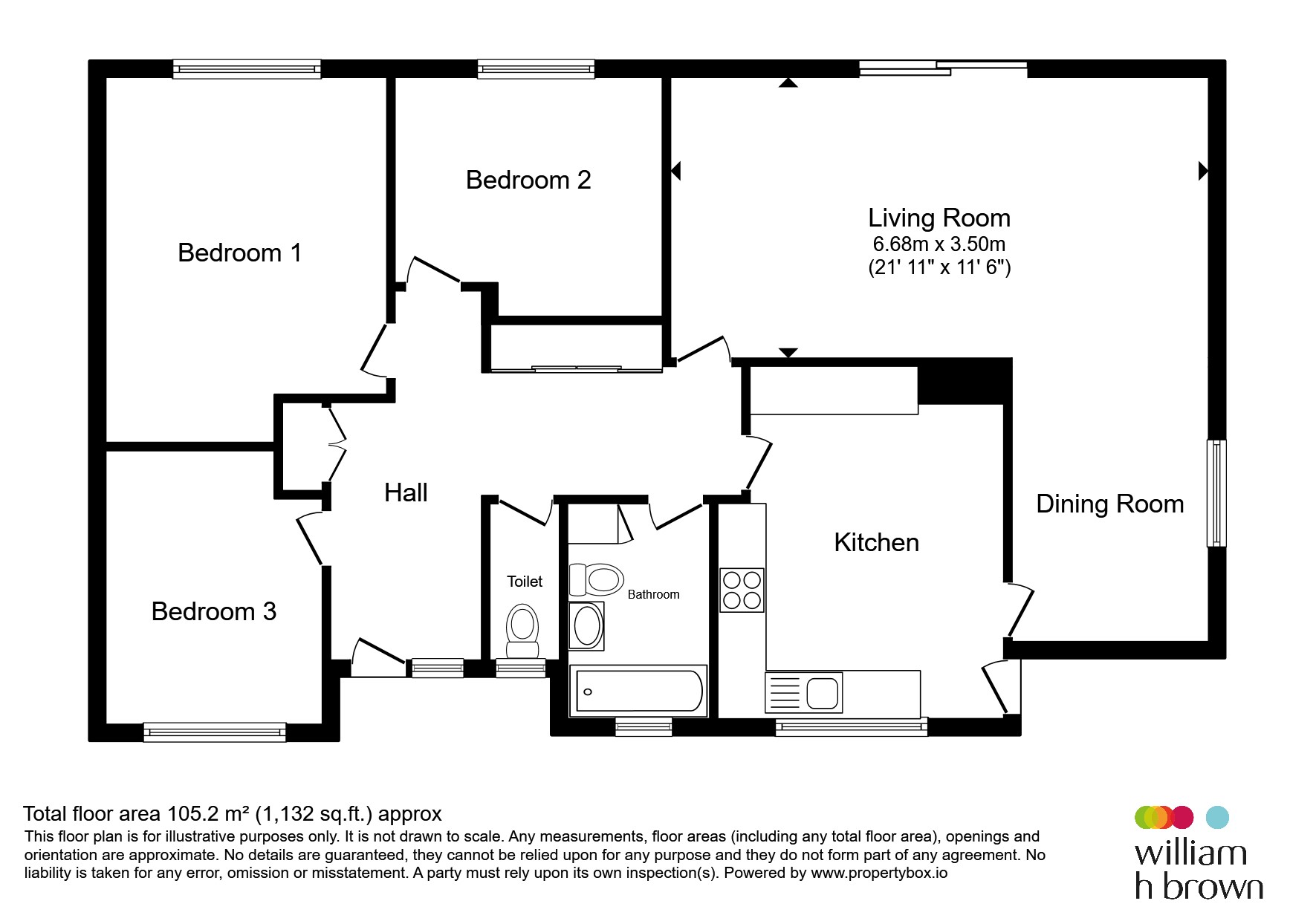 The Bungalow, Cobblers Lane, PONTEFRACT floorplan