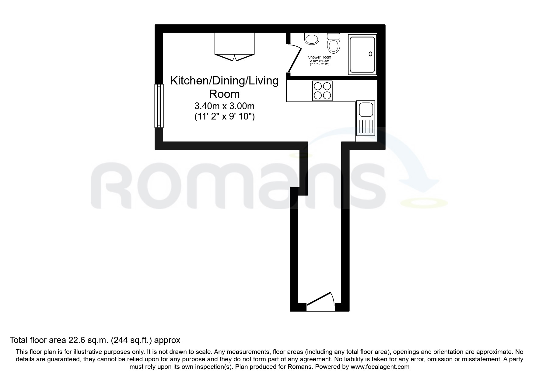 Flat 61, Dukesbridge House, 23, Duke Street, Berkshire floorplan
