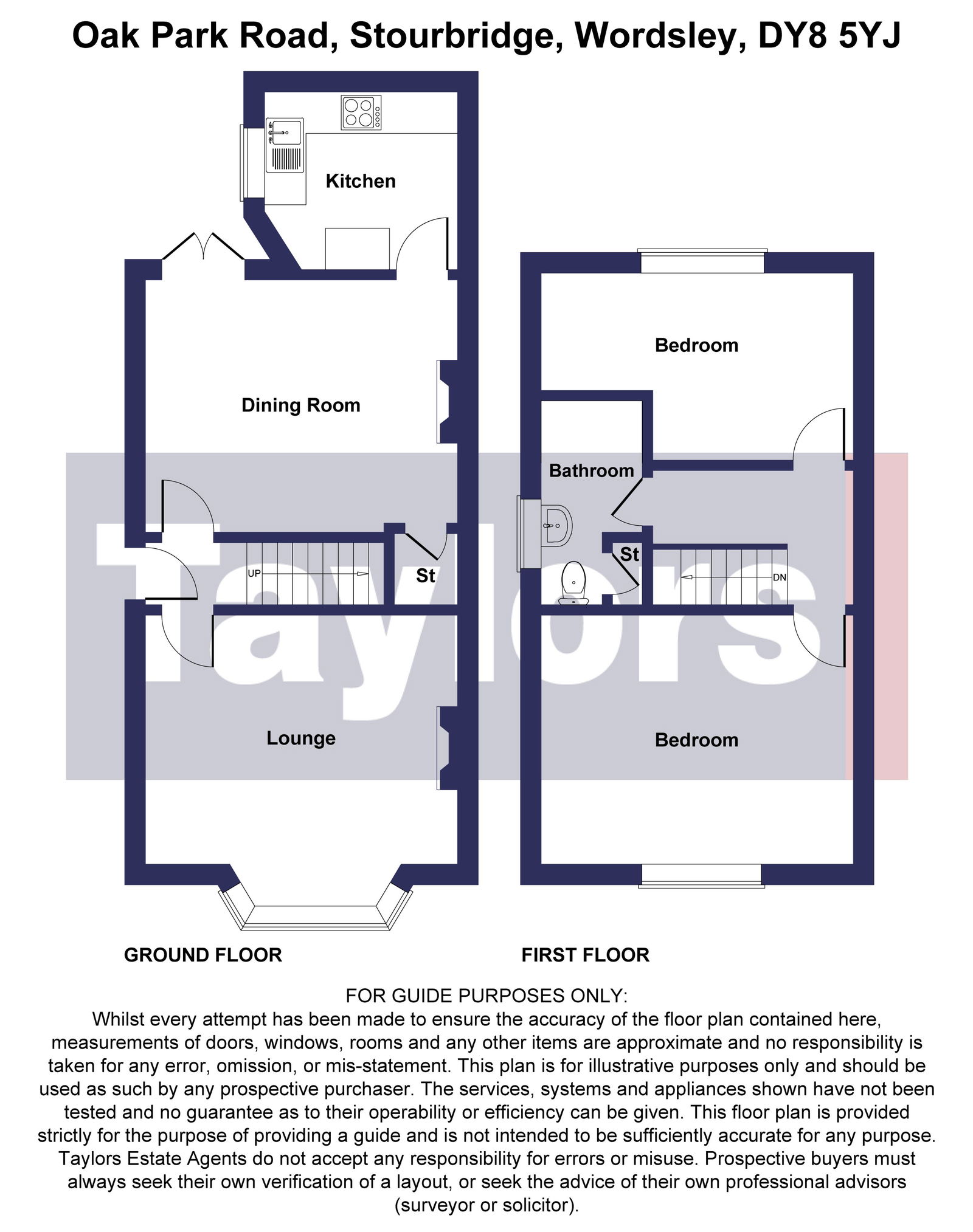 61, Oak Park Road, Stourbridge floorplan