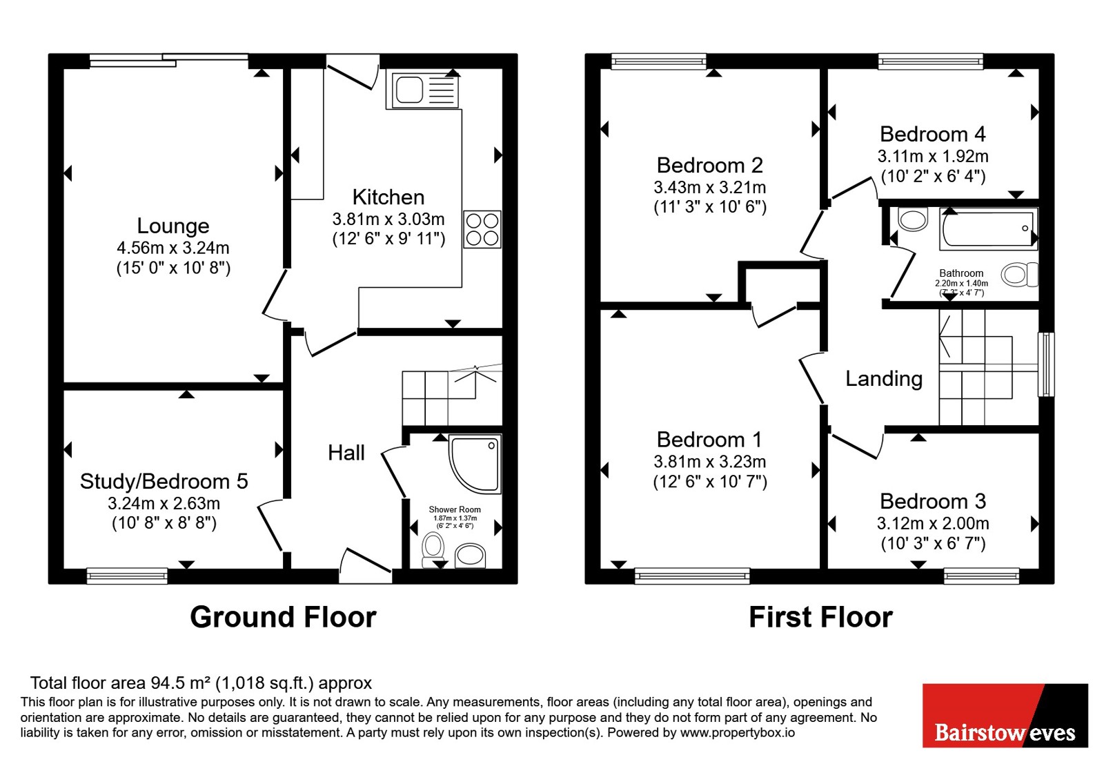 Brock Close, Essex floorplan